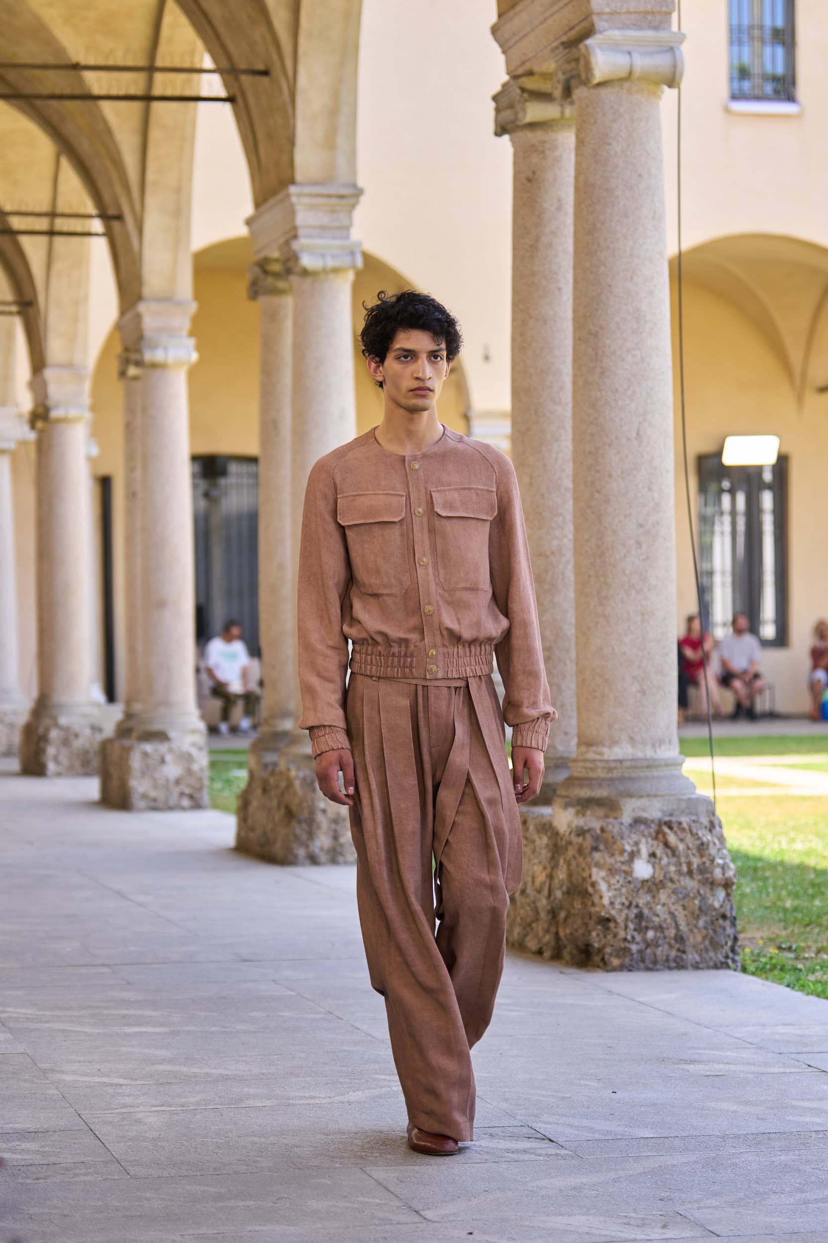 Qasimi Spring 2026 Men's Fashion Show Atmosphere