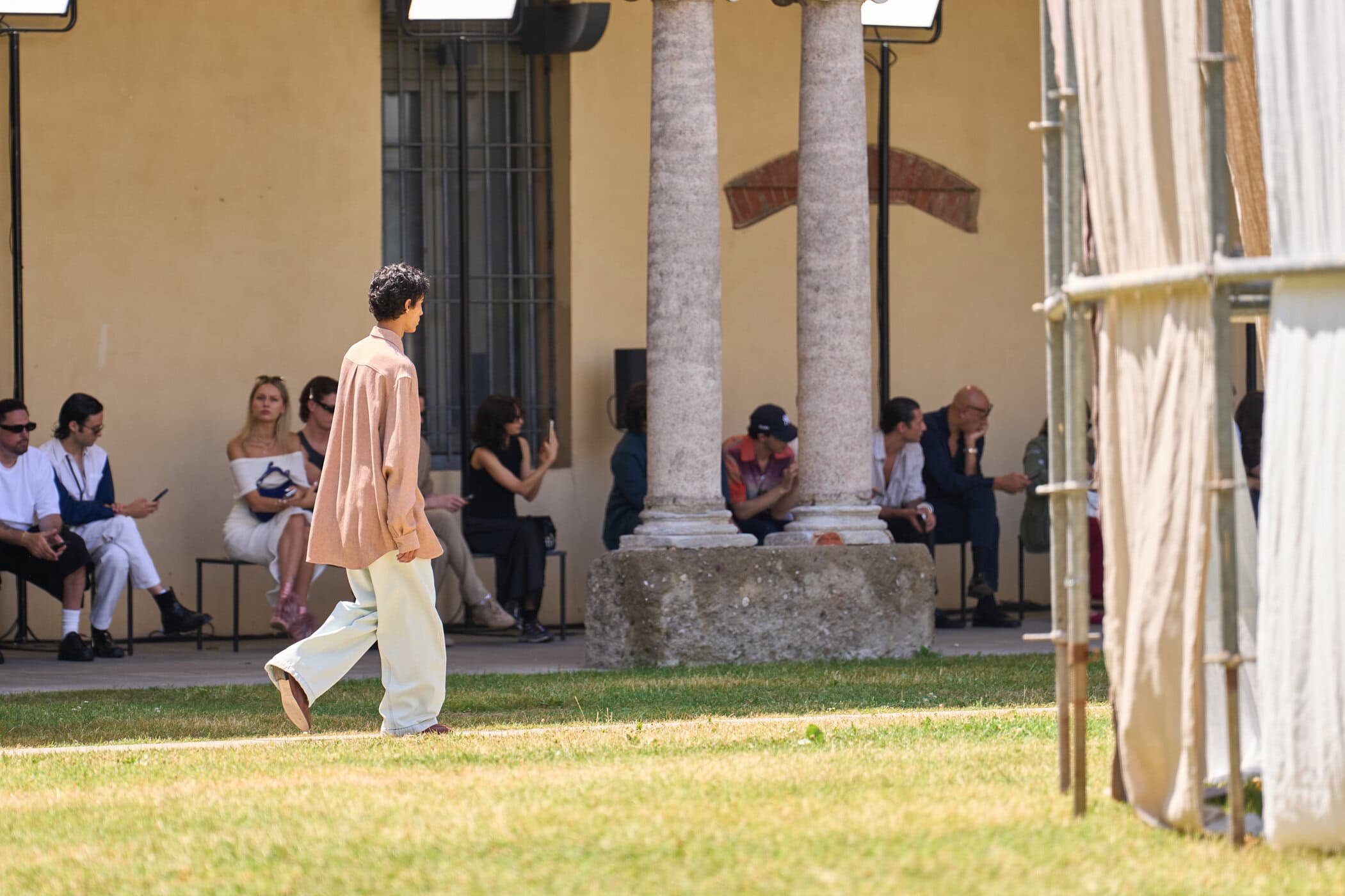 Qasimi Spring 2026 Men's Fashion Show Atmosphere
