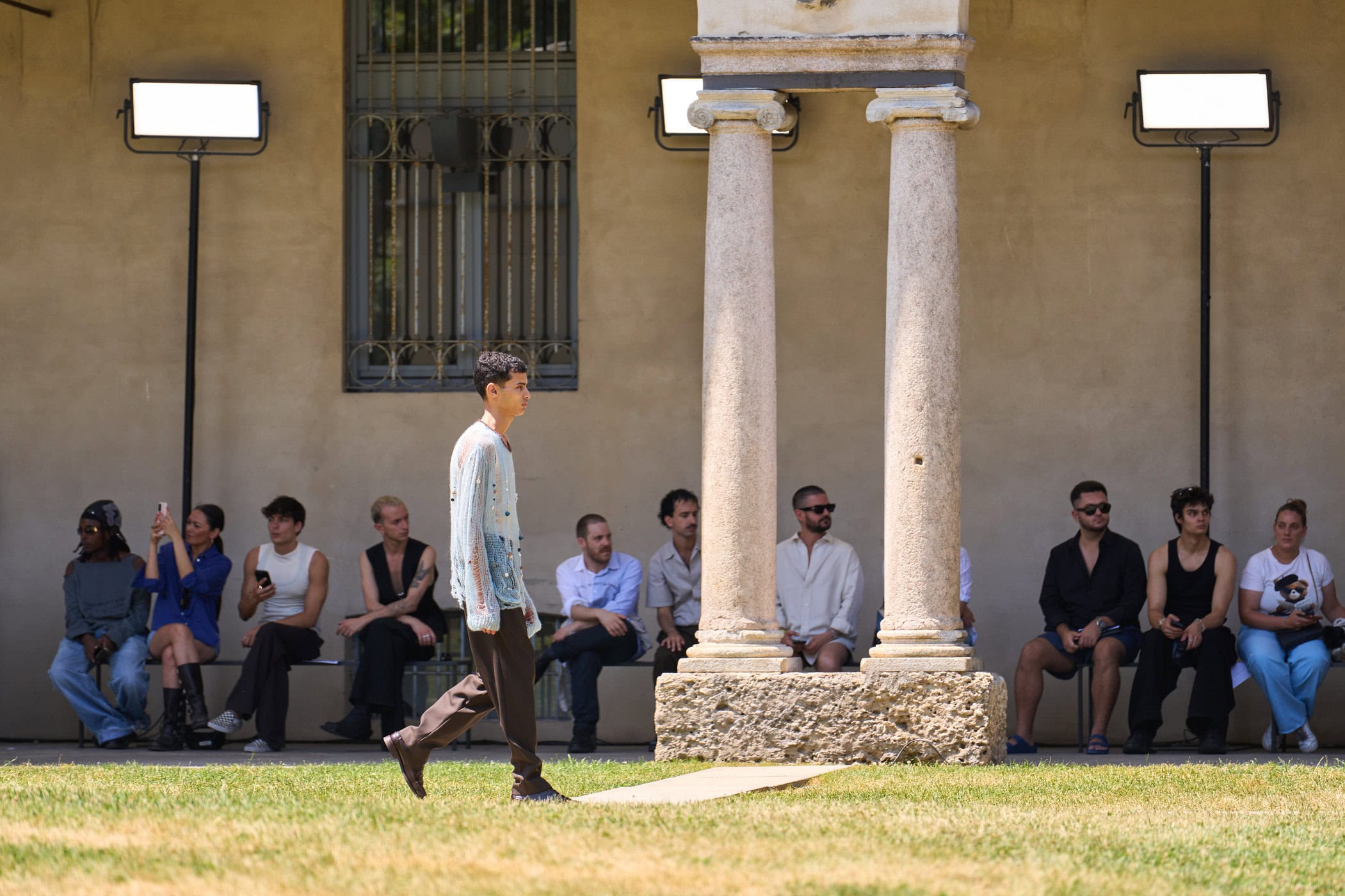Qasimi Spring 2026 Men's Fashion Show Atmosphere