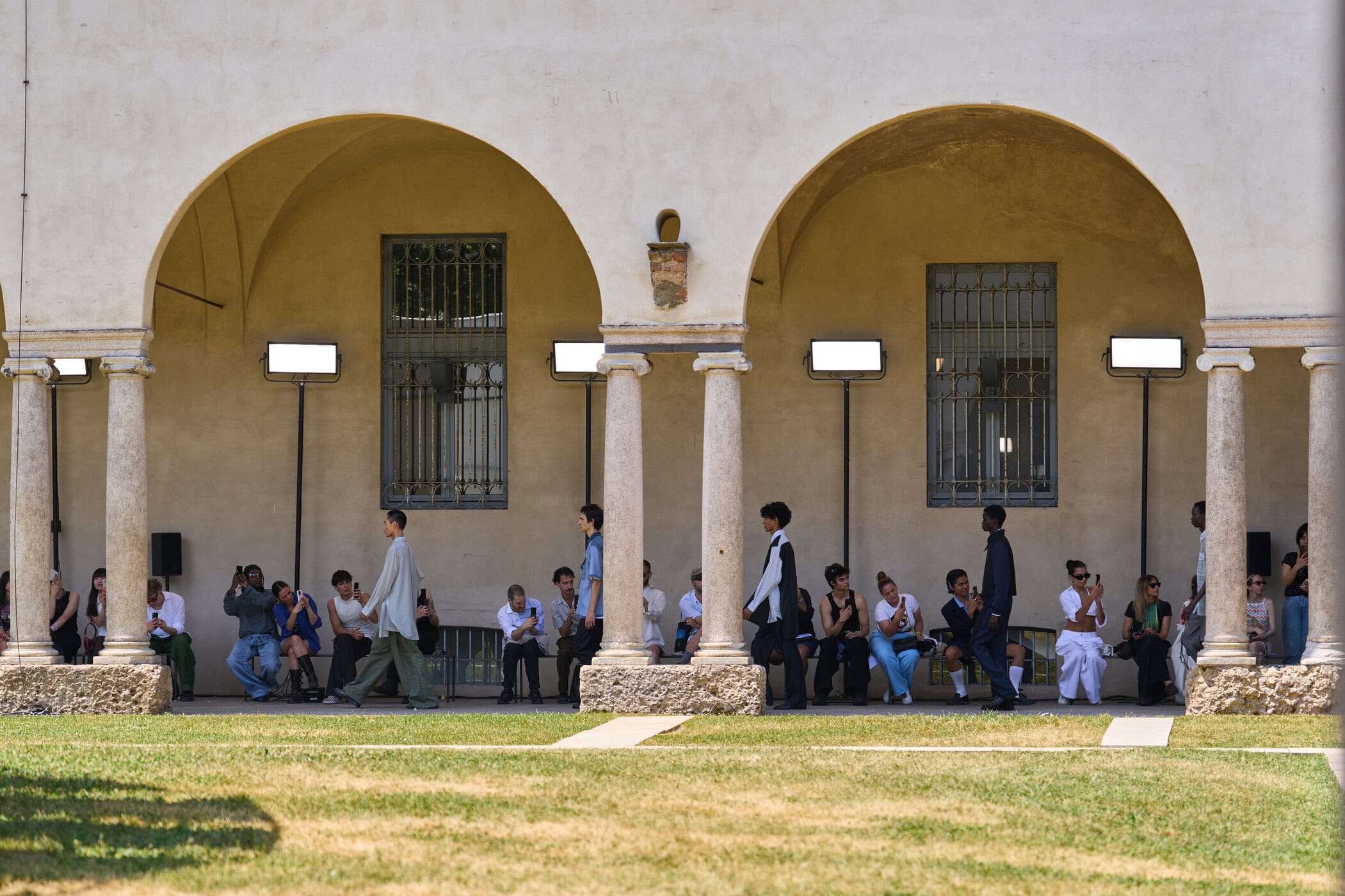 Qasimi Spring 2026 Men's Fashion Show Atmosphere