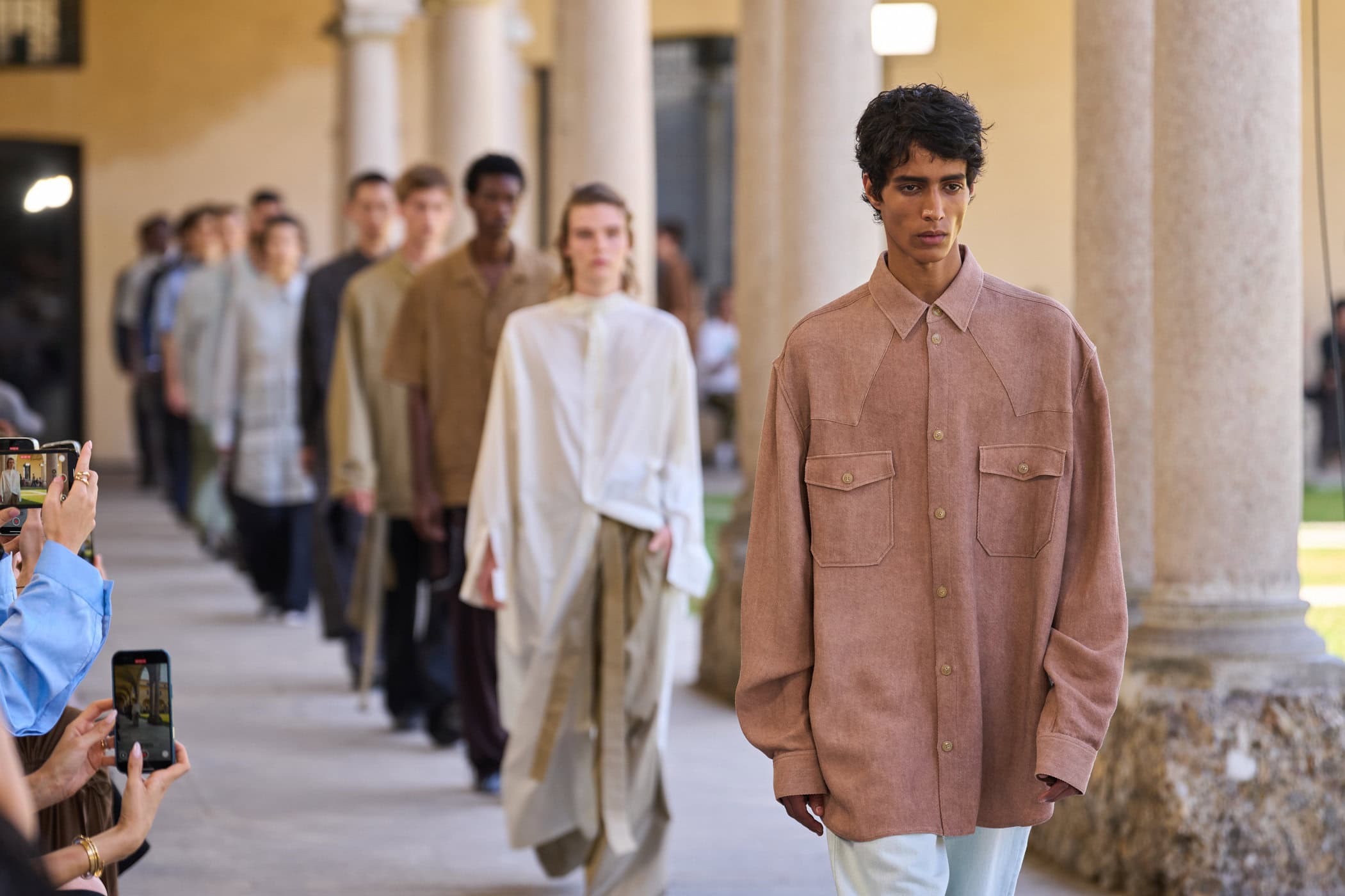 Qasimi Spring 2026 Men's Fashion Show Atmosphere
