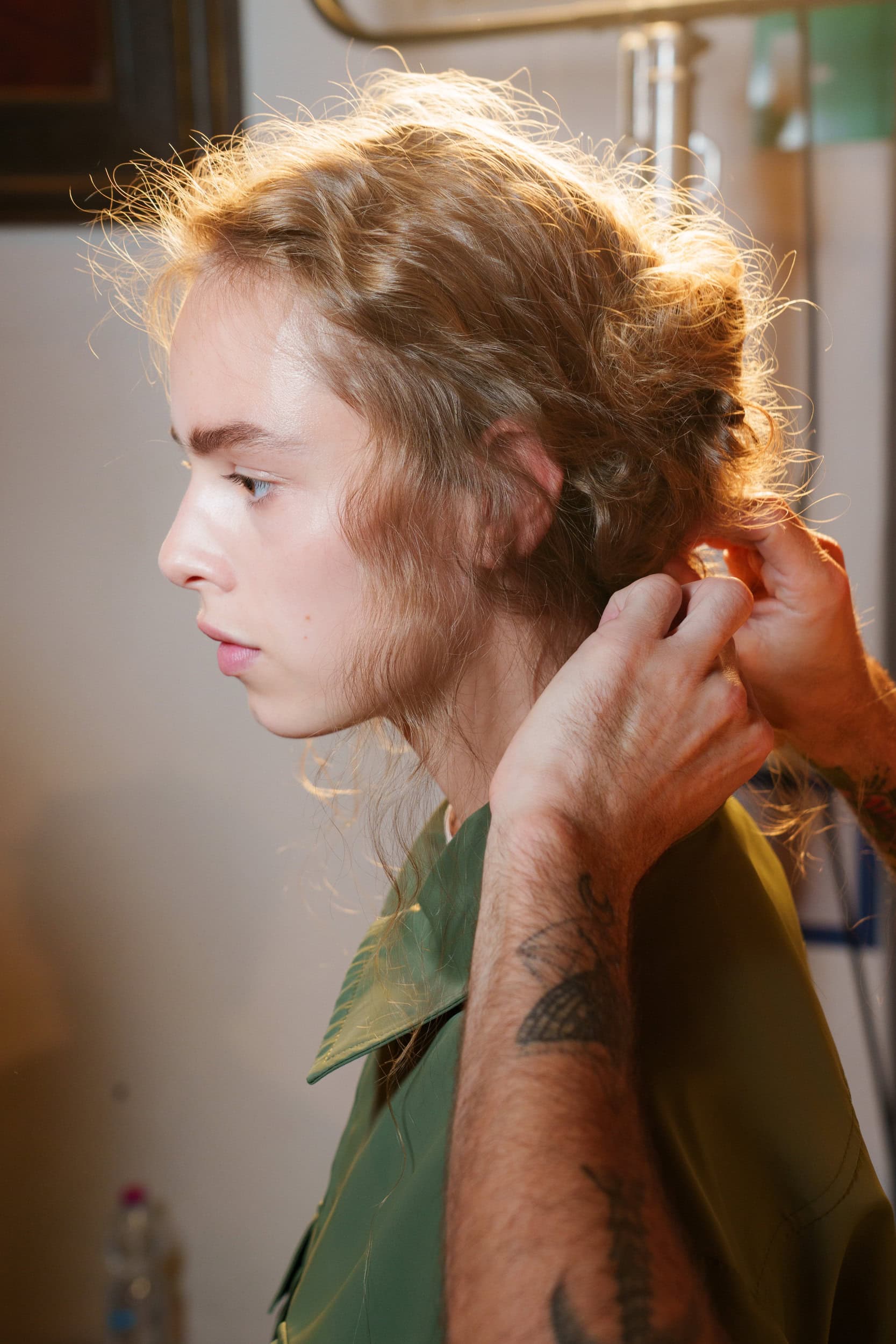 Qasimi Spring 2026 Men's Fashion Show Backstage