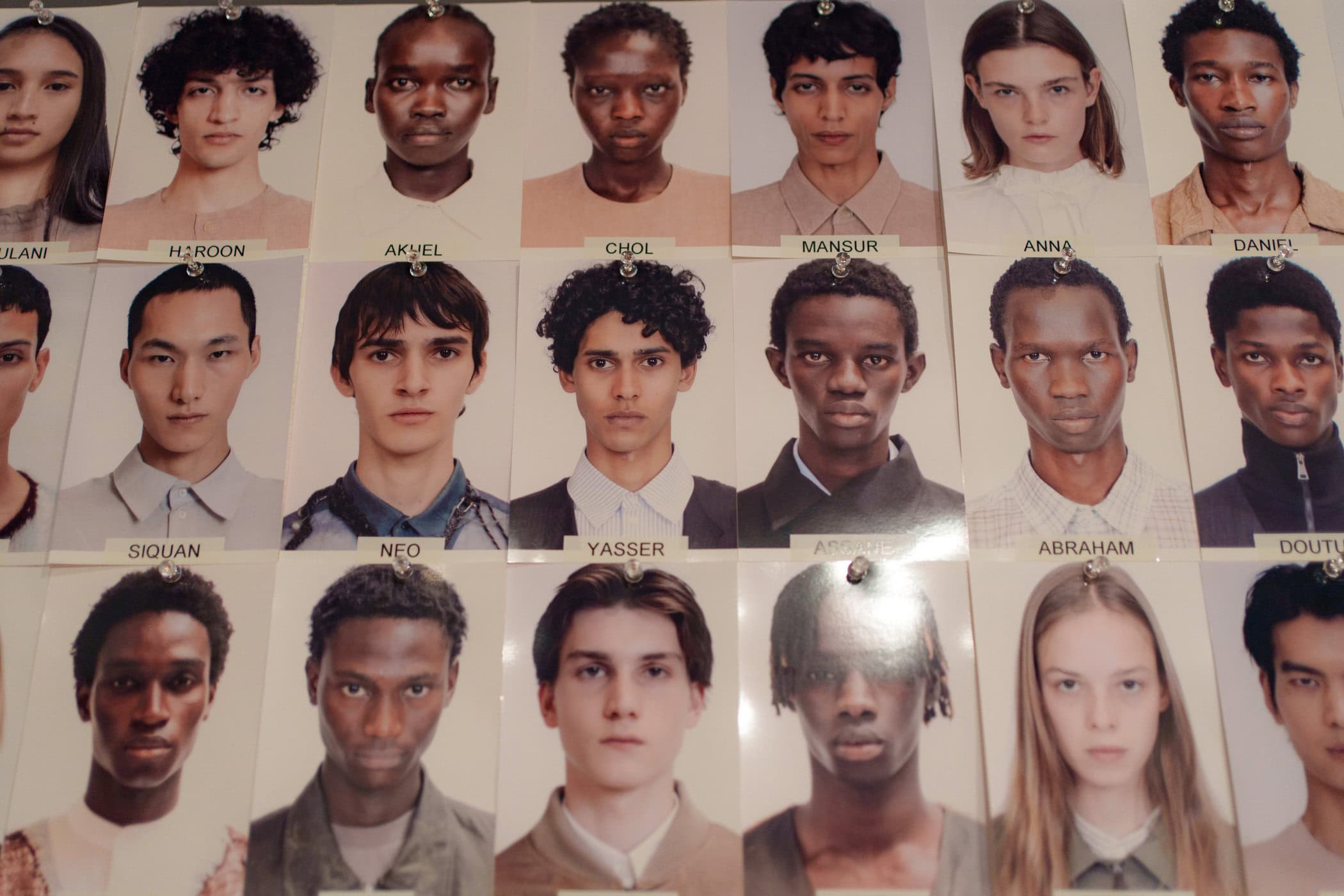 Qasimi Spring 2026 Men's Fashion Show Backstage