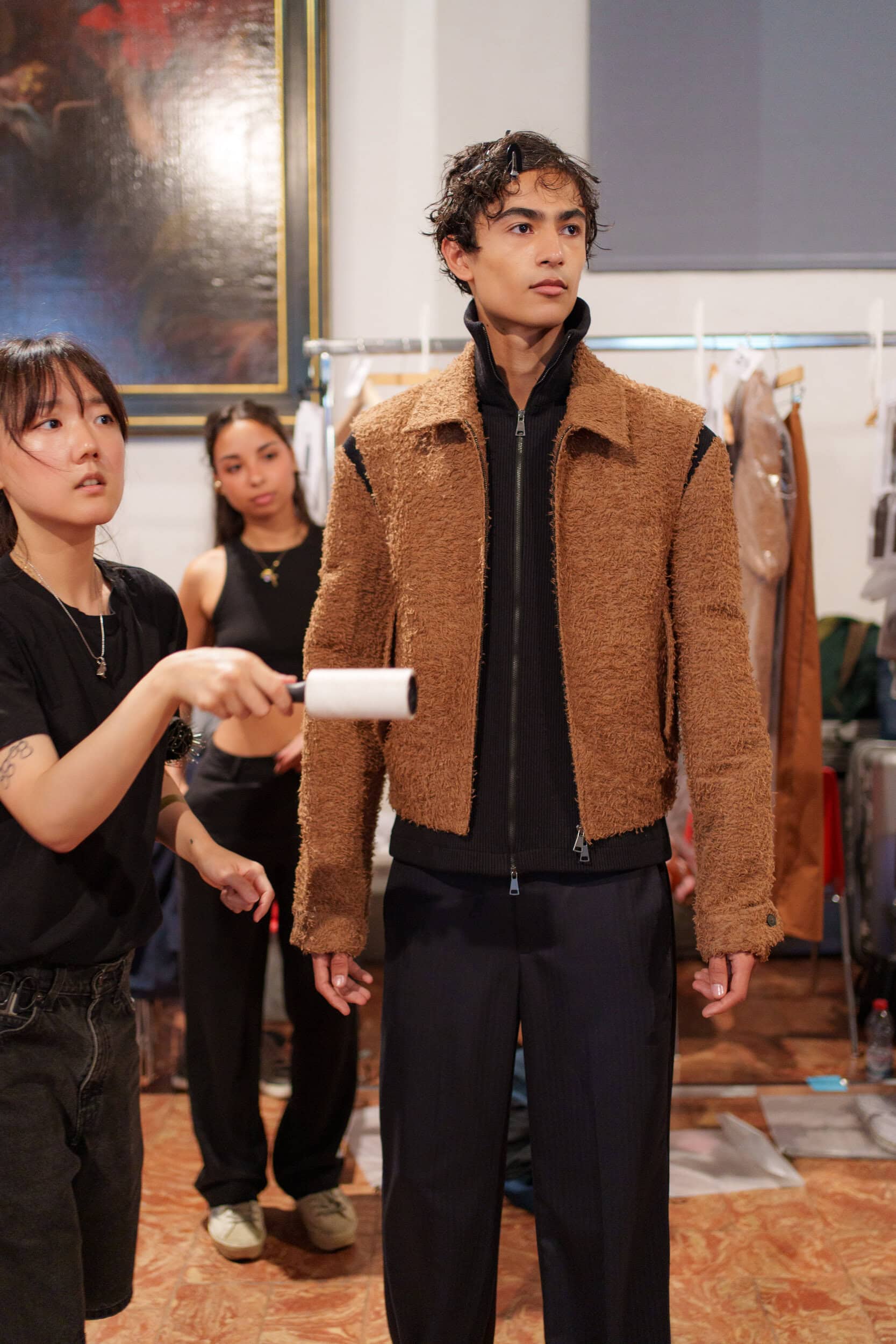 Qasimi Spring 2026 Men's Fashion Show Backstage
