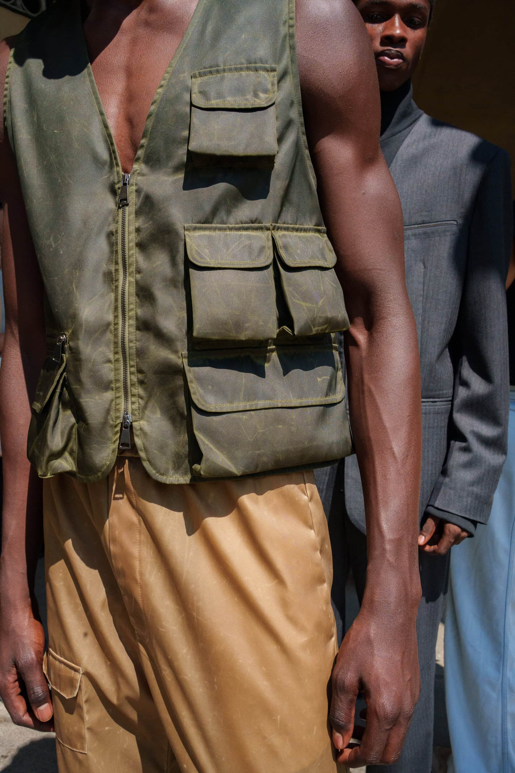 Qasimi Spring 2026 Men's Fashion Show Backstage