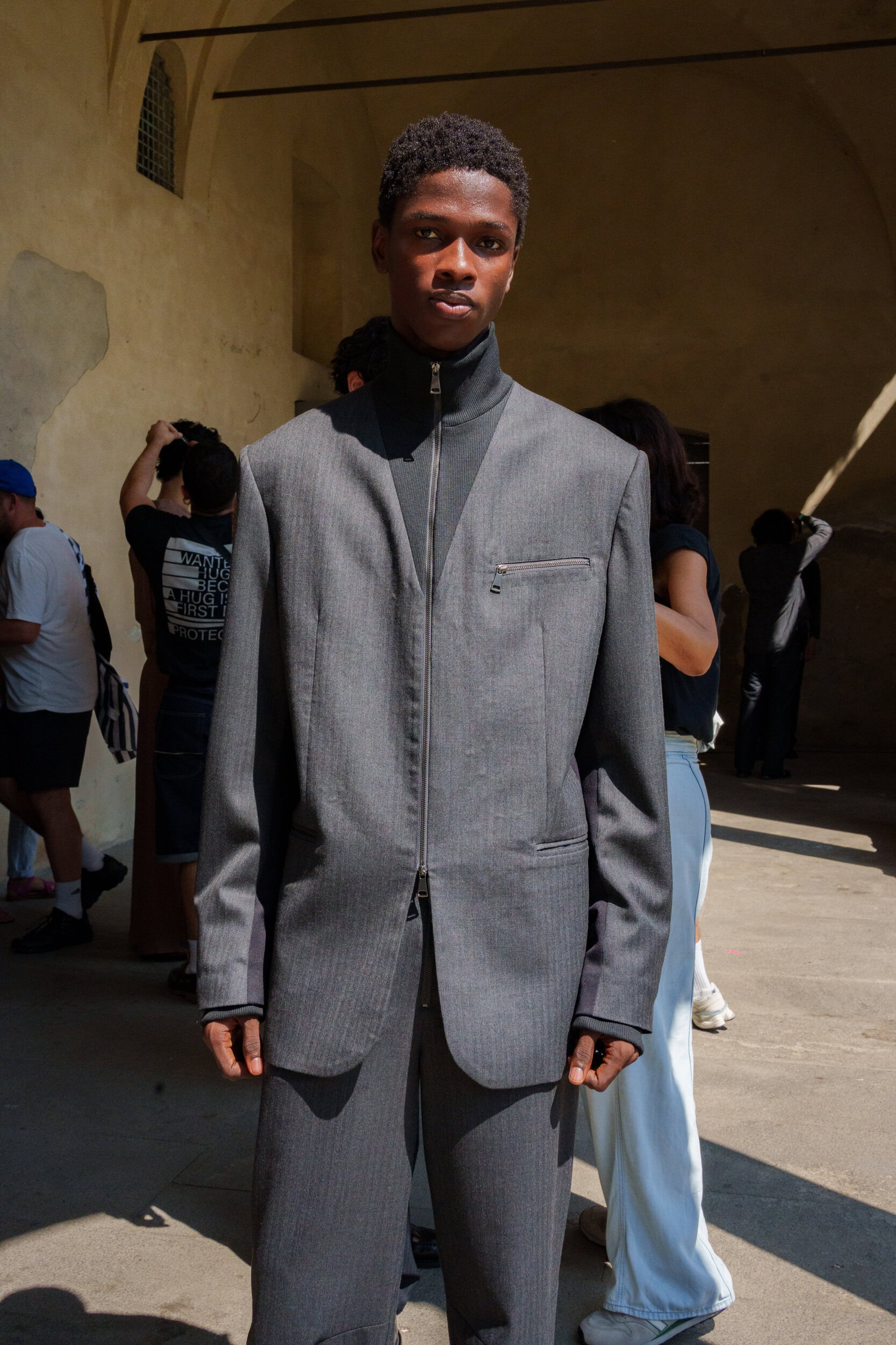 Qasimi Spring 2026 Men's Fashion Show Backstage