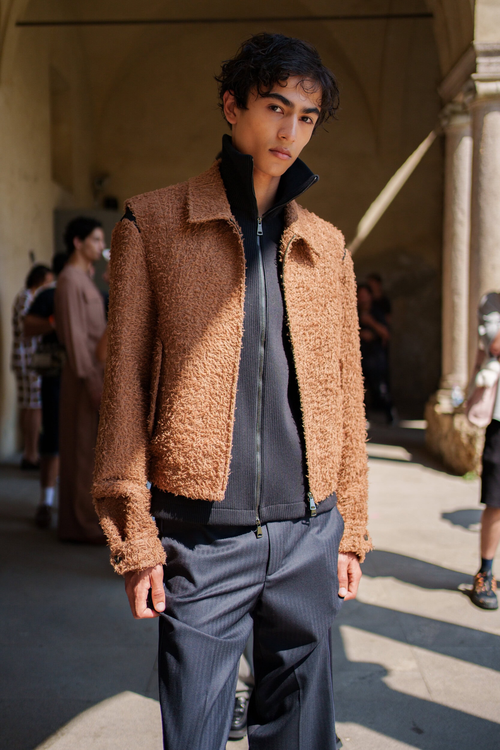 Qasimi Spring 2026 Men's Fashion Show Backstage