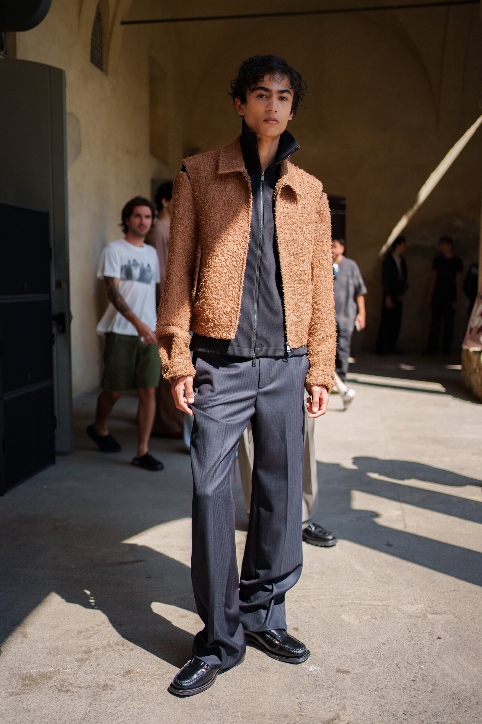 Qasimi Spring 2026 Men's Fashion Show Backstage