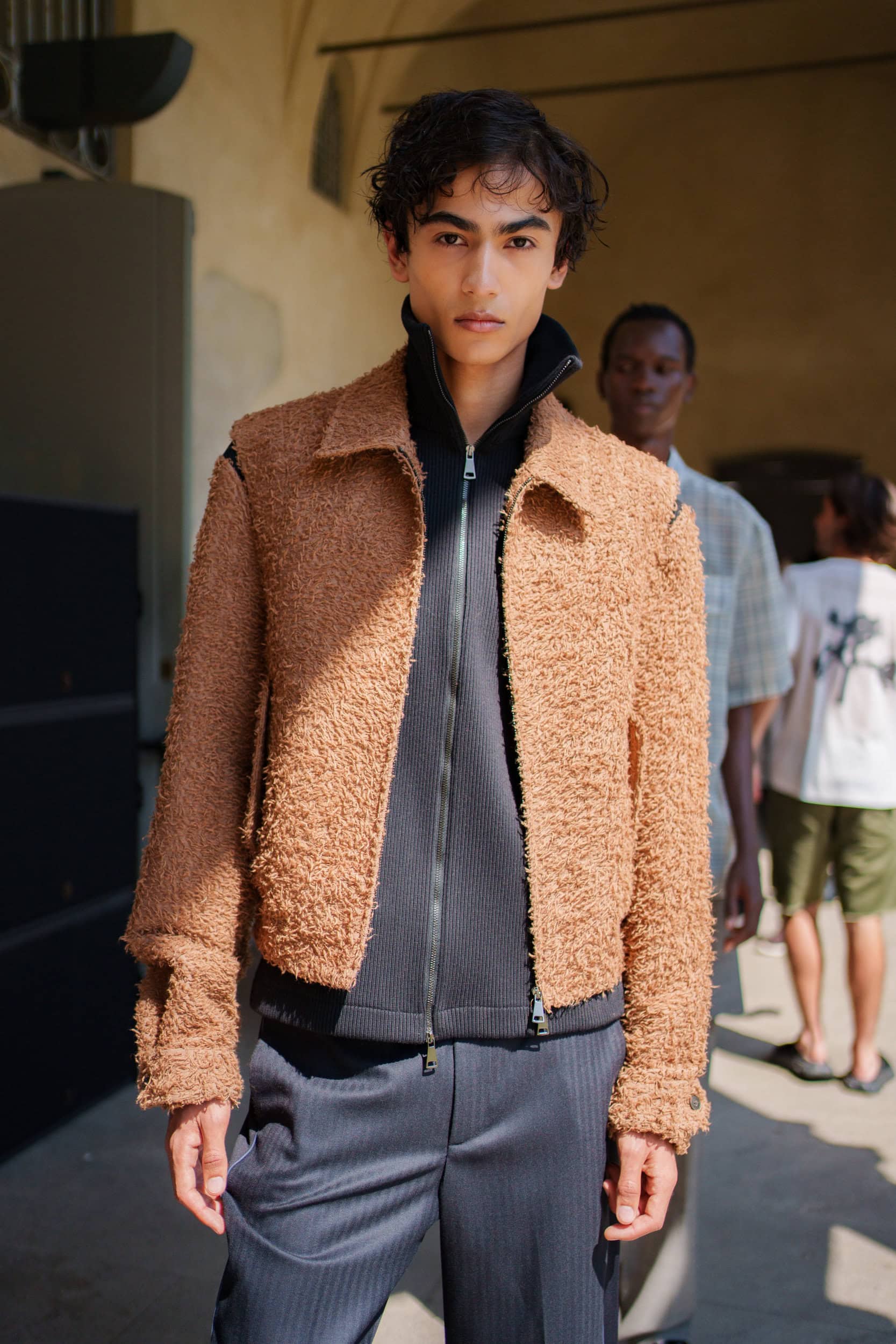 Qasimi Spring 2026 Men's Fashion Show Backstage