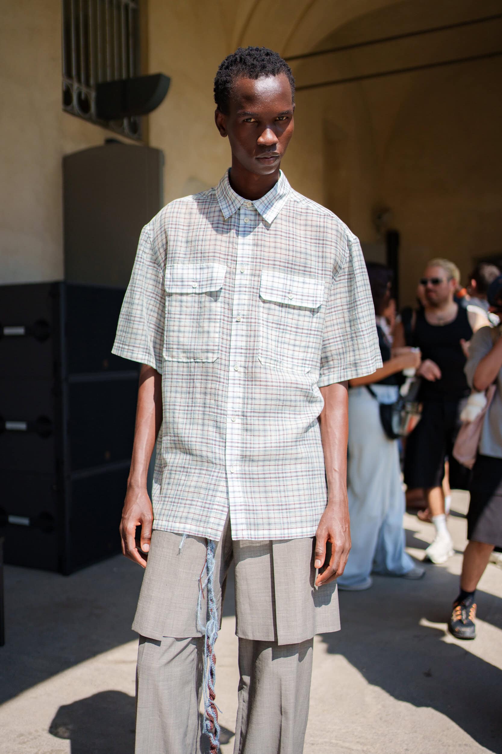 Qasimi Spring 2026 Men's Fashion Show Backstage