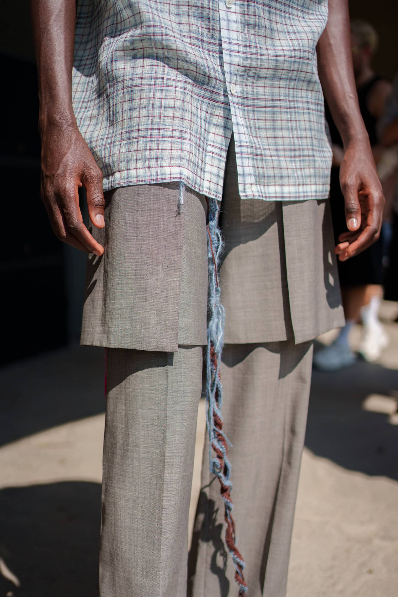 Qasimi Spring 2026 Men's Fashion Show Backstage