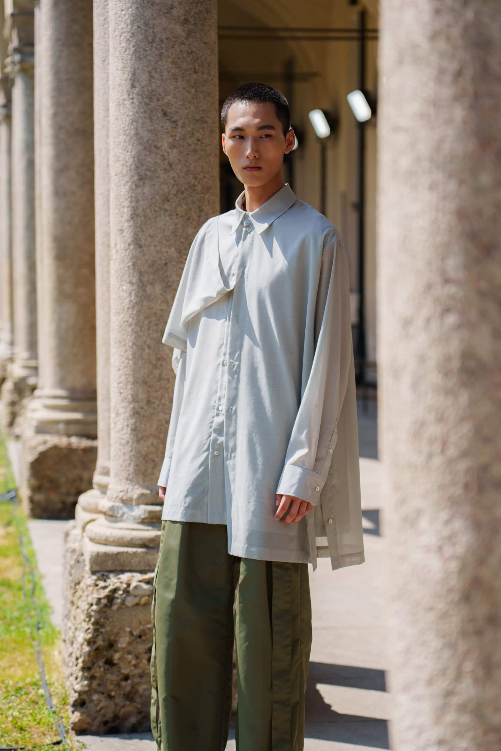 Qasimi Spring 2026 Men's Fashion Show Backstage