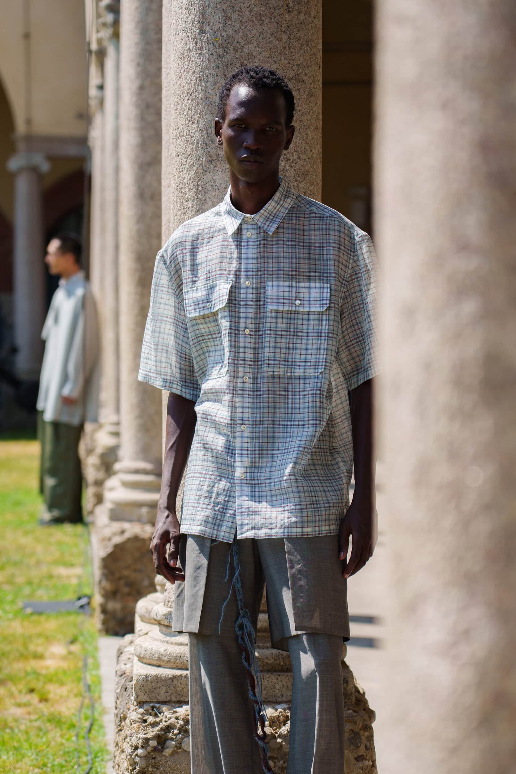 Qasimi Spring 2026 Men's Fashion Show Backstage
