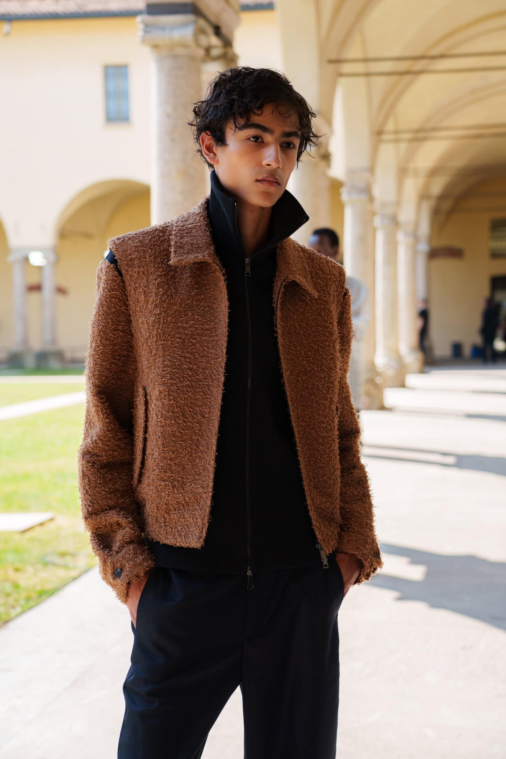 Qasimi Spring 2026 Men's Fashion Show Backstage