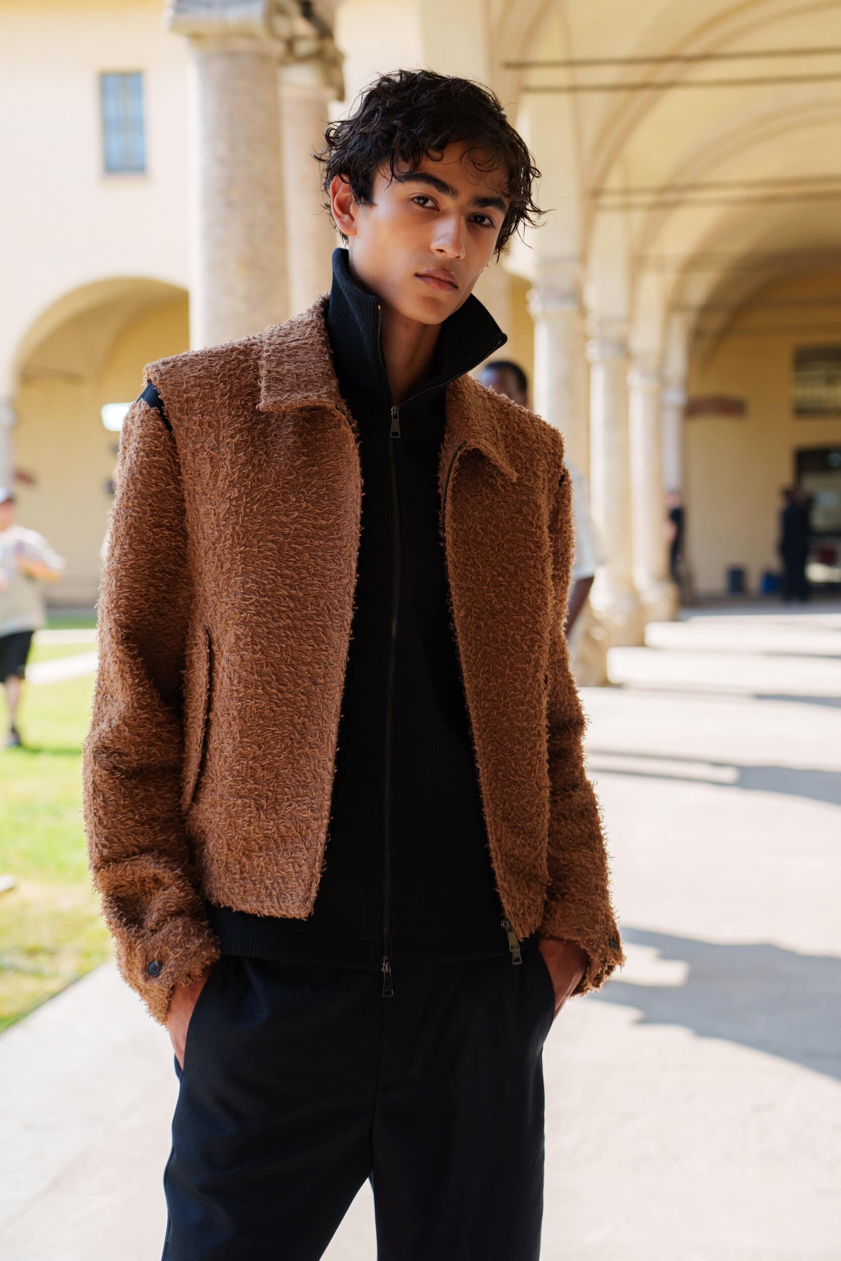 Qasimi Spring 2026 Men's Fashion Show Backstage