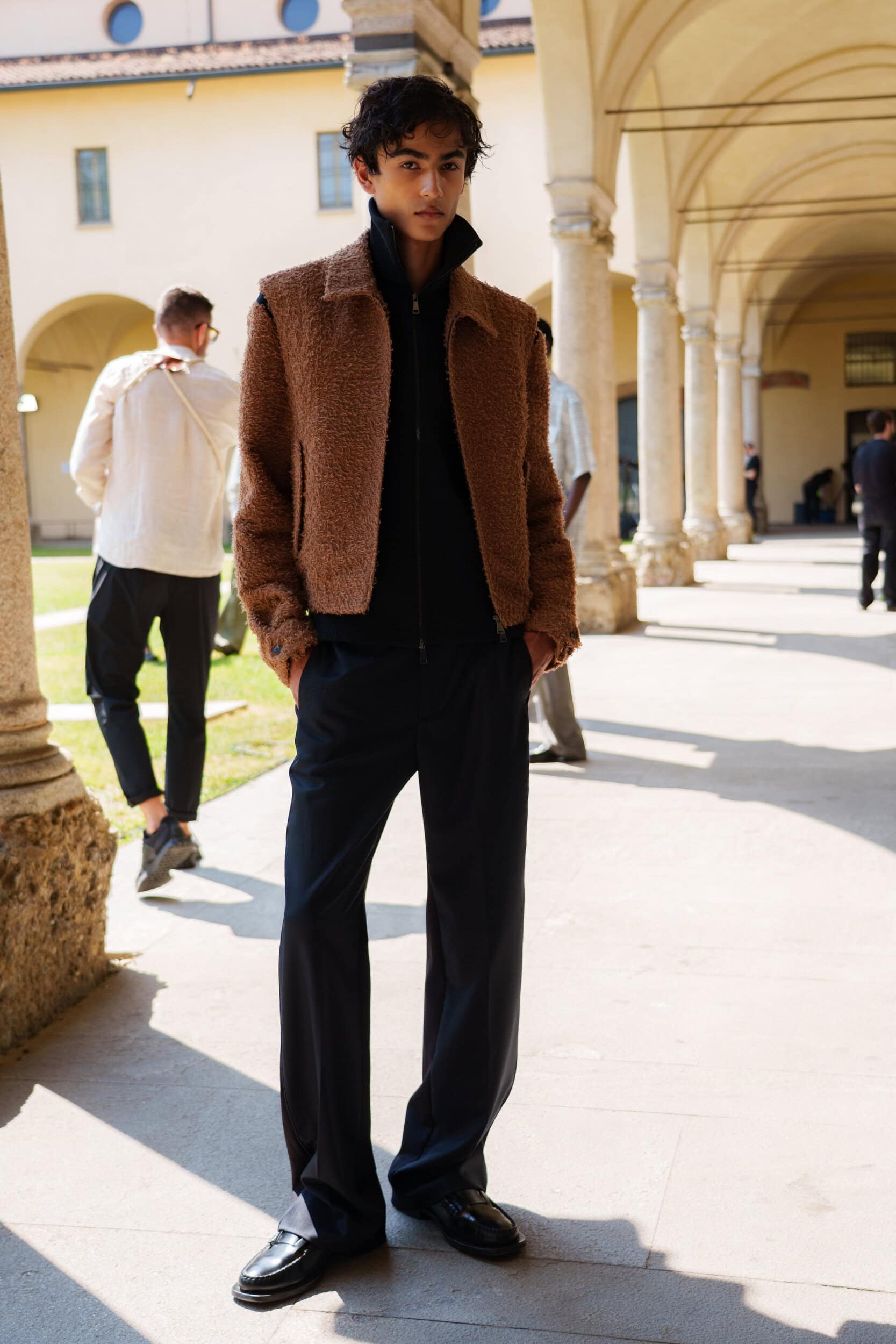 Qasimi Spring 2026 Men's Fashion Show Backstage