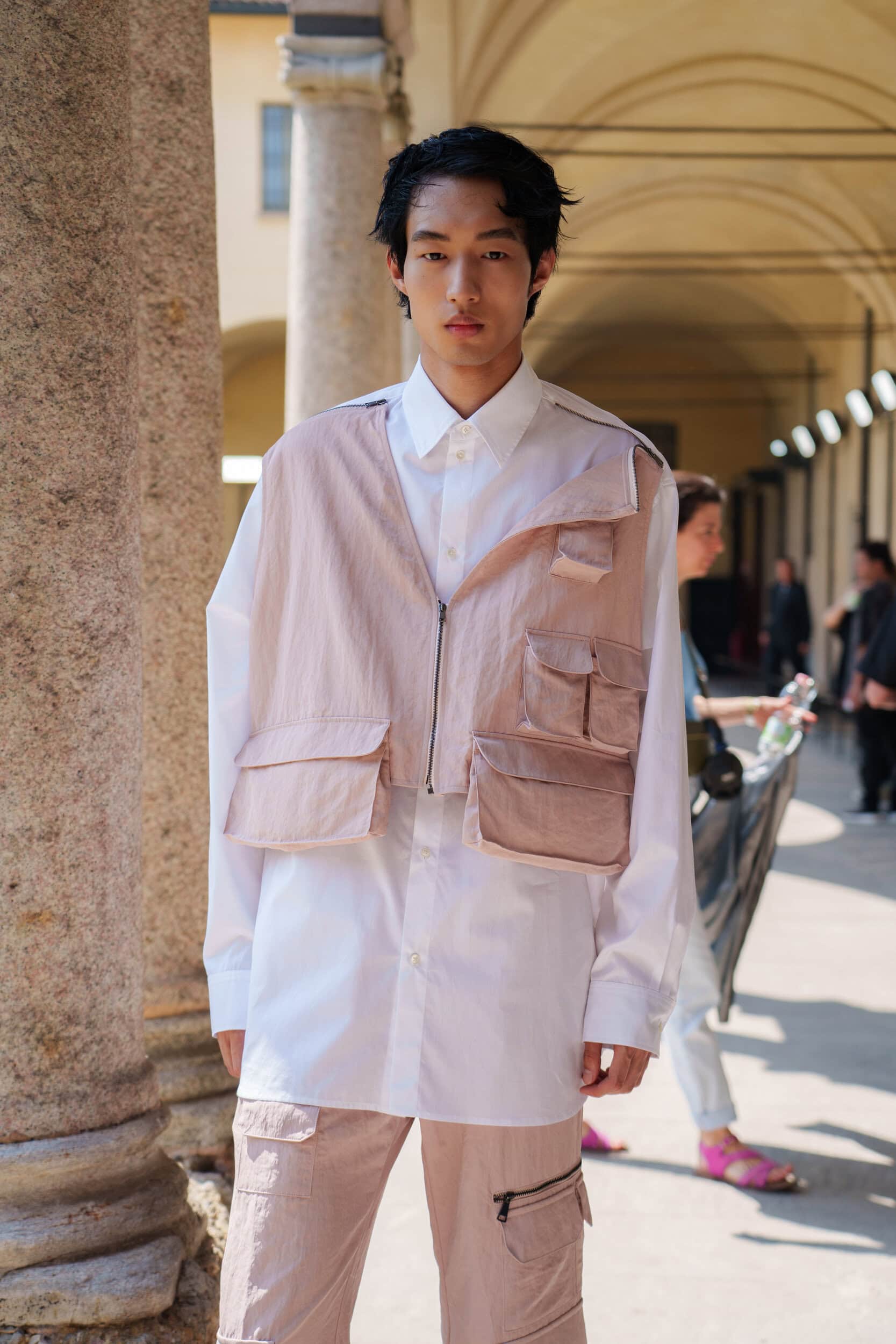 Qasimi Spring 2026 Men's Fashion Show Backstage