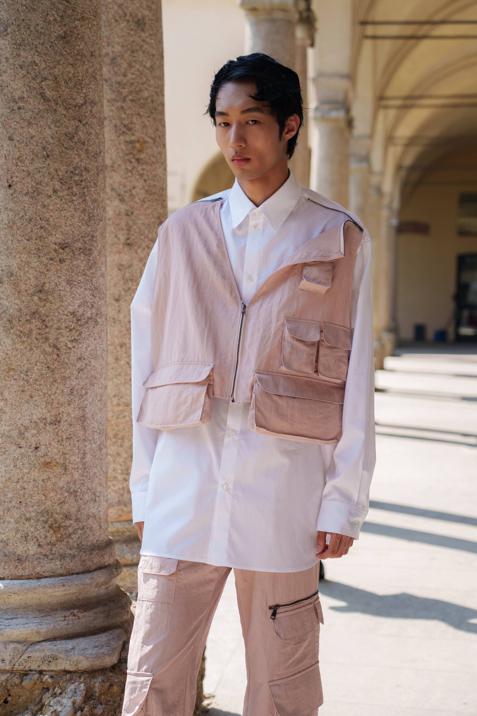 Qasimi Spring 2026 Men's Fashion Show Backstage