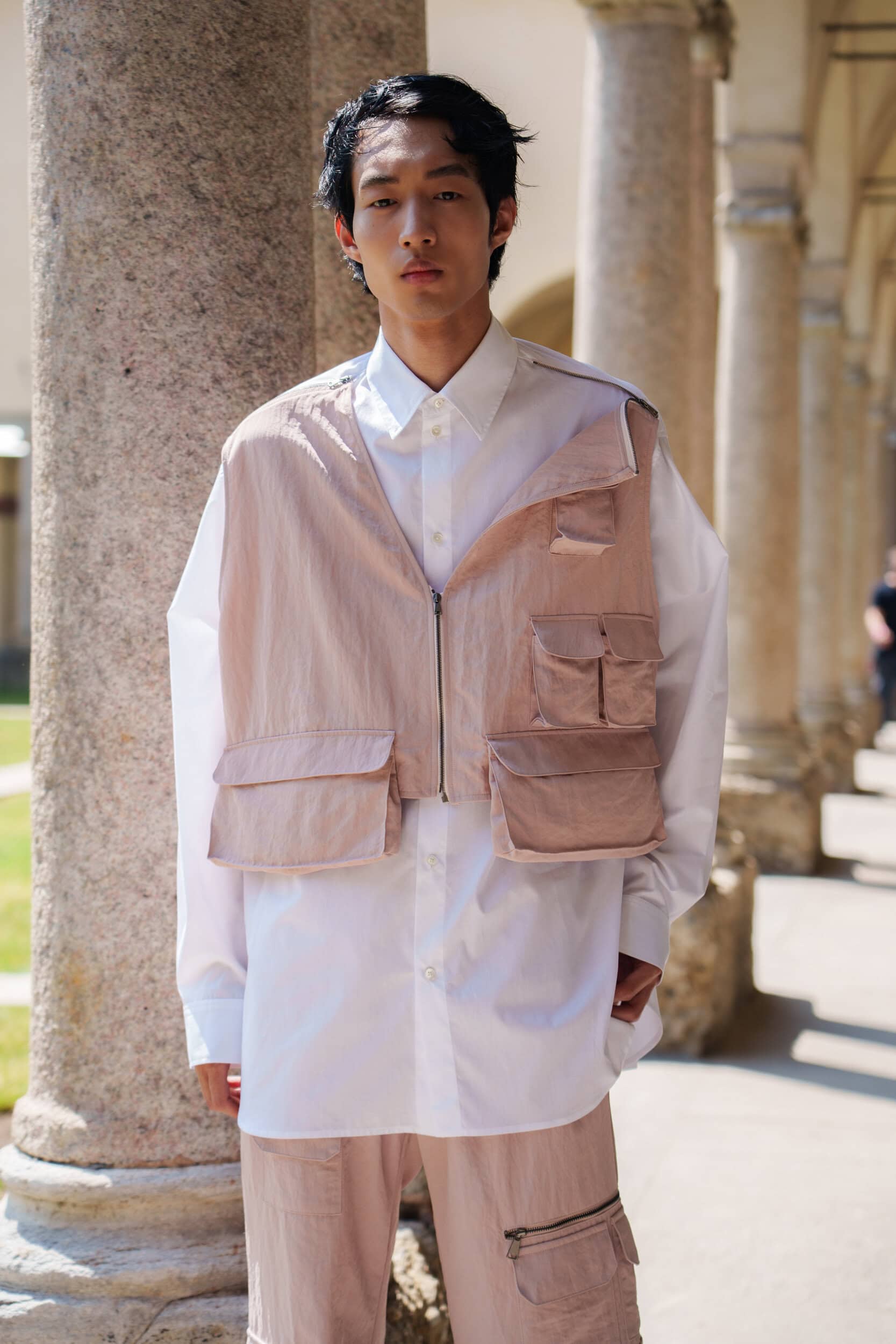 Qasimi Spring 2026 Men's Fashion Show Backstage