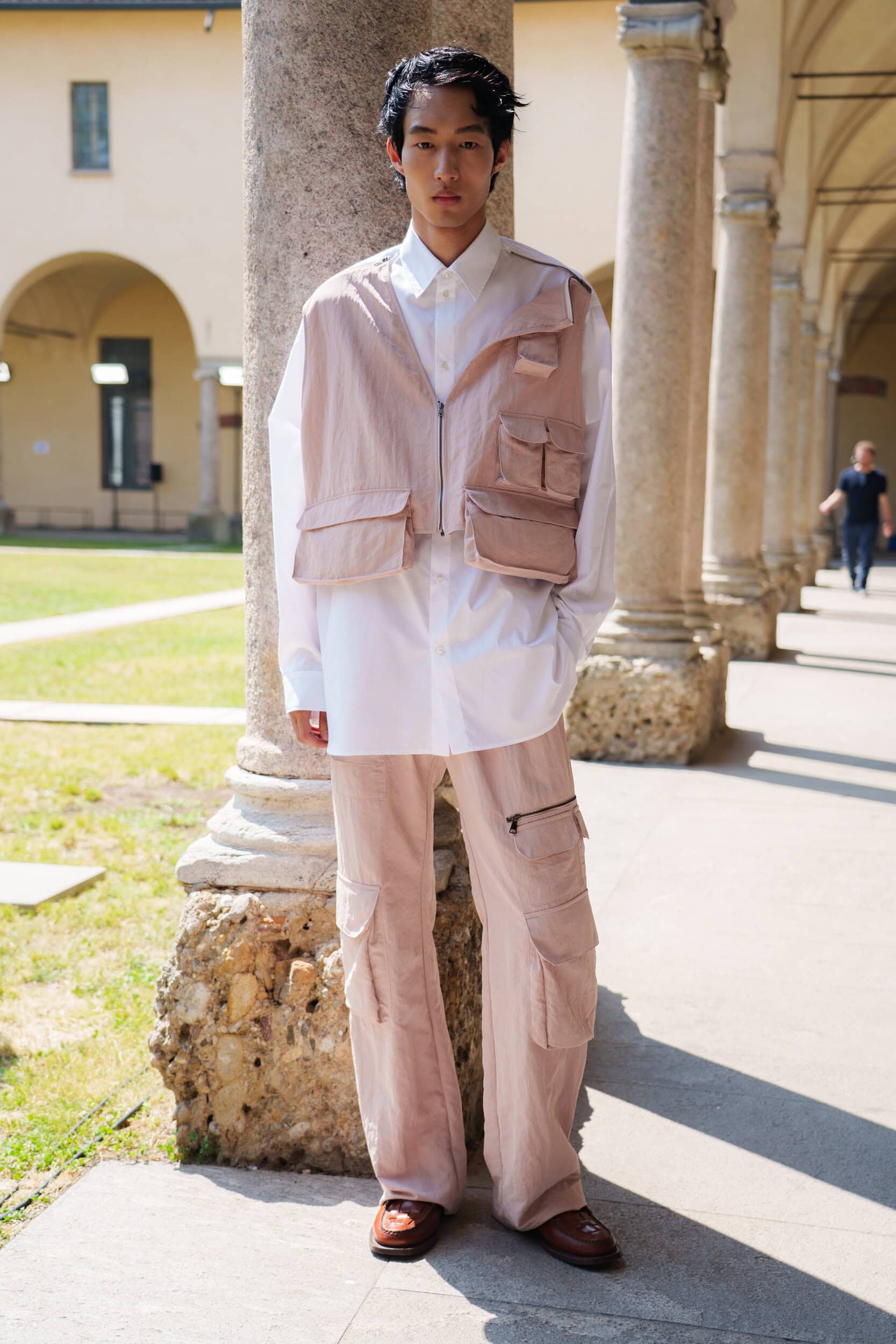 Qasimi Spring 2026 Men's Fashion Show Backstage