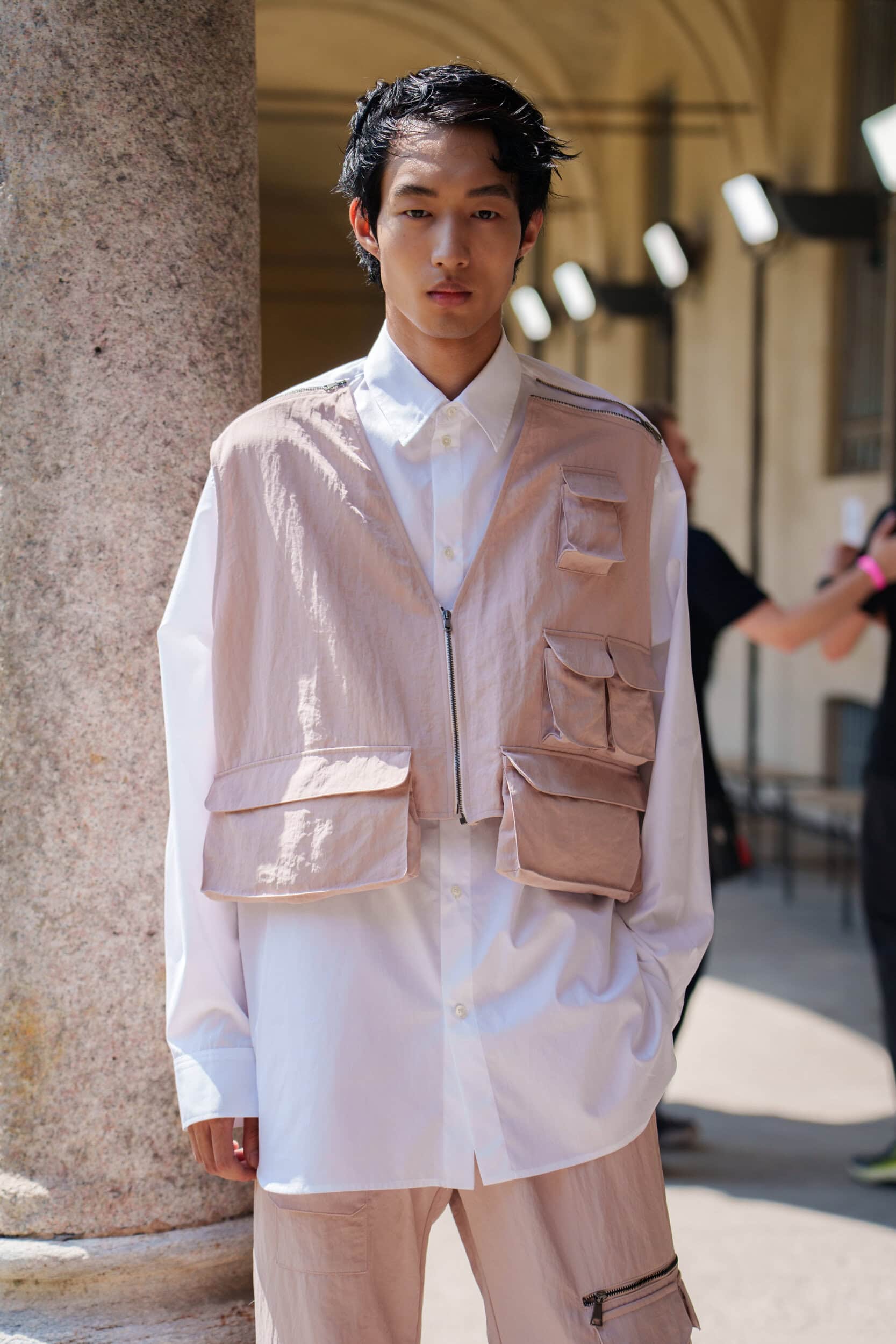 Qasimi Spring 2026 Men's Fashion Show Backstage