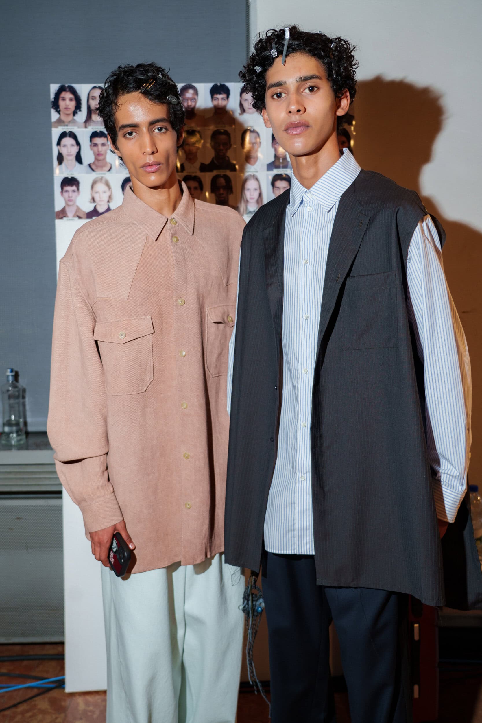 Qasimi Spring 2026 Men's Fashion Show Backstage