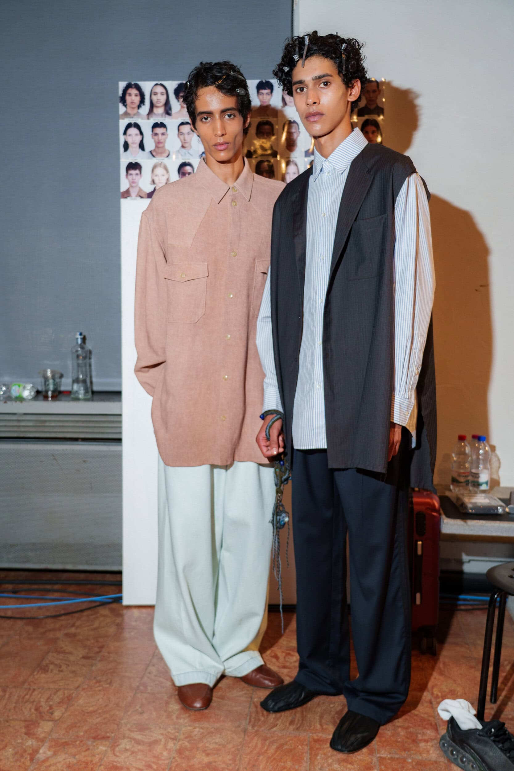 Qasimi Spring 2026 Men's Fashion Show Backstage