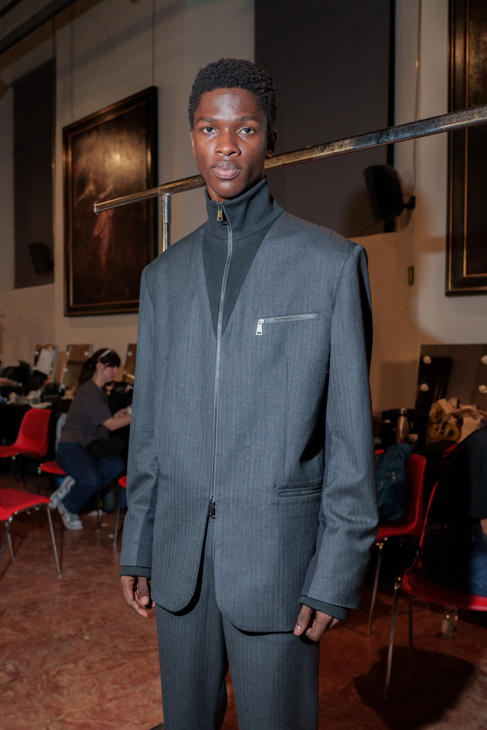 Qasimi Spring 2026 Men's Fashion Show Backstage