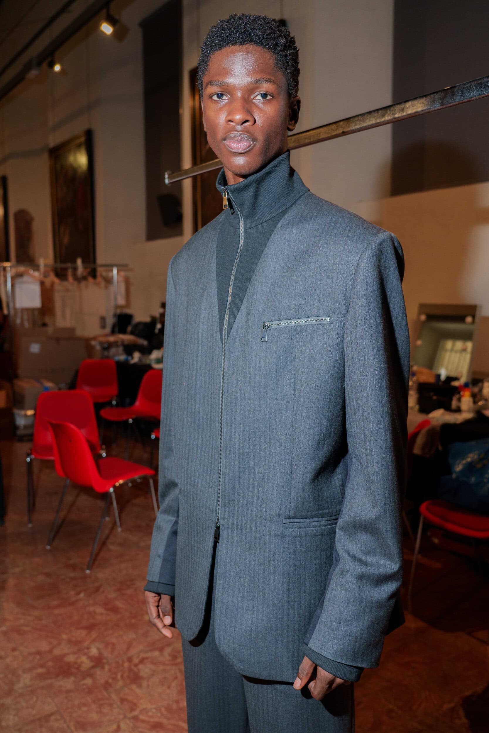 Qasimi Spring 2026 Men's Fashion Show Backstage