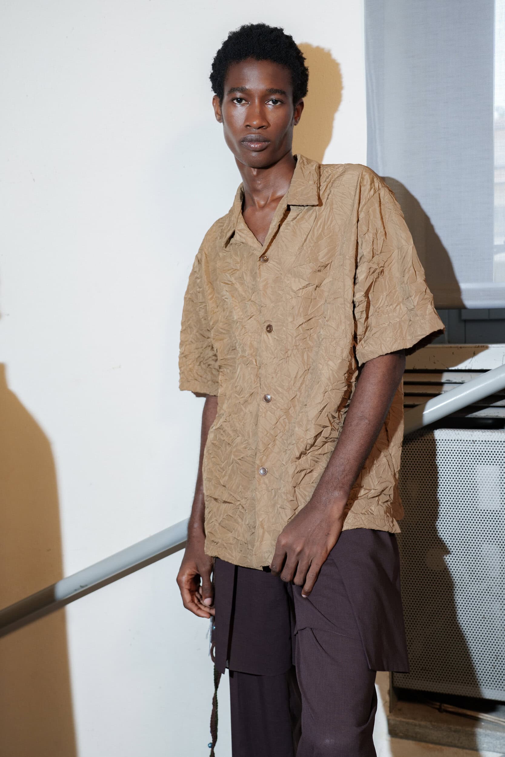 Qasimi Spring 2026 Men's Fashion Show Backstage