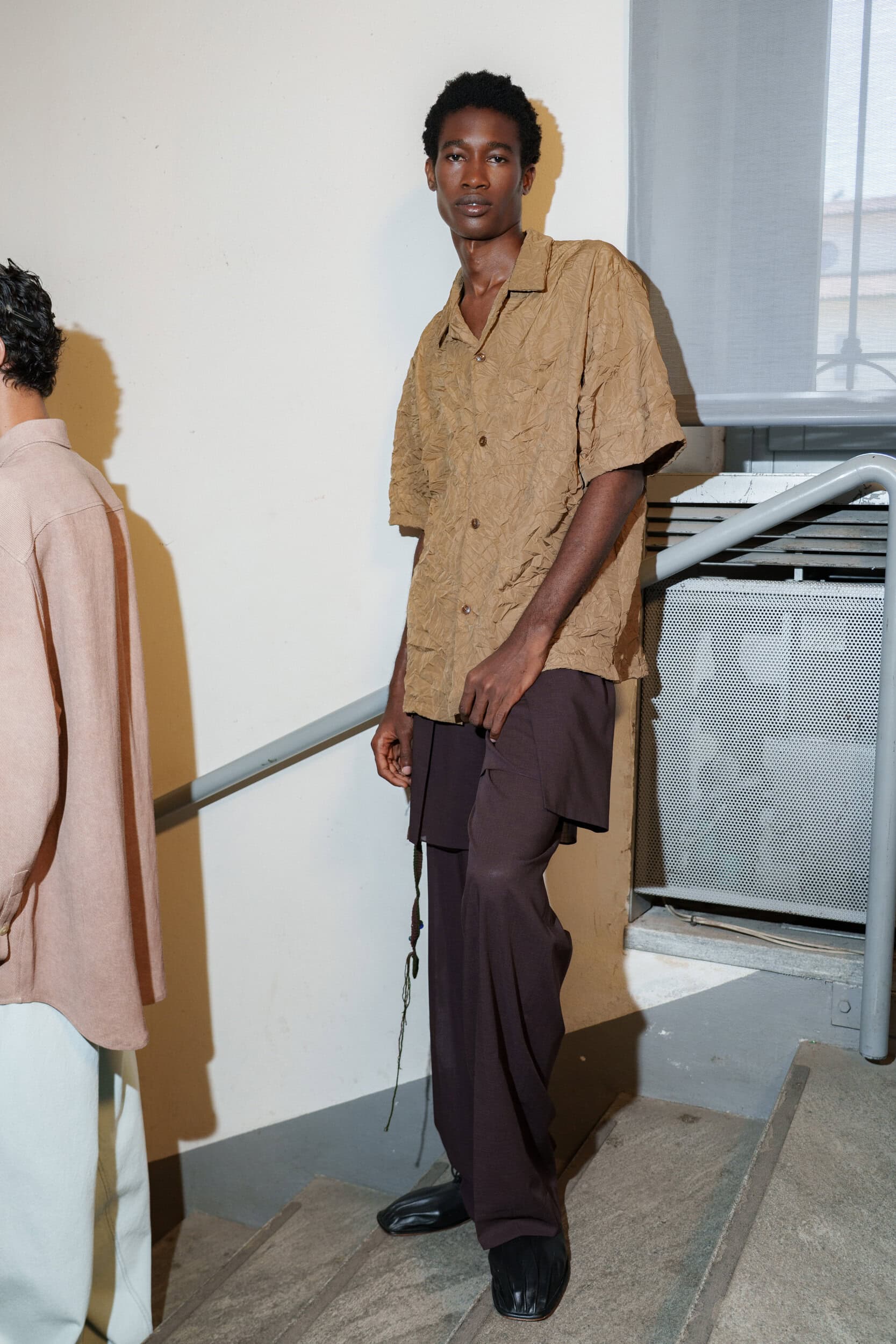 Qasimi Spring 2026 Men's Fashion Show Backstage