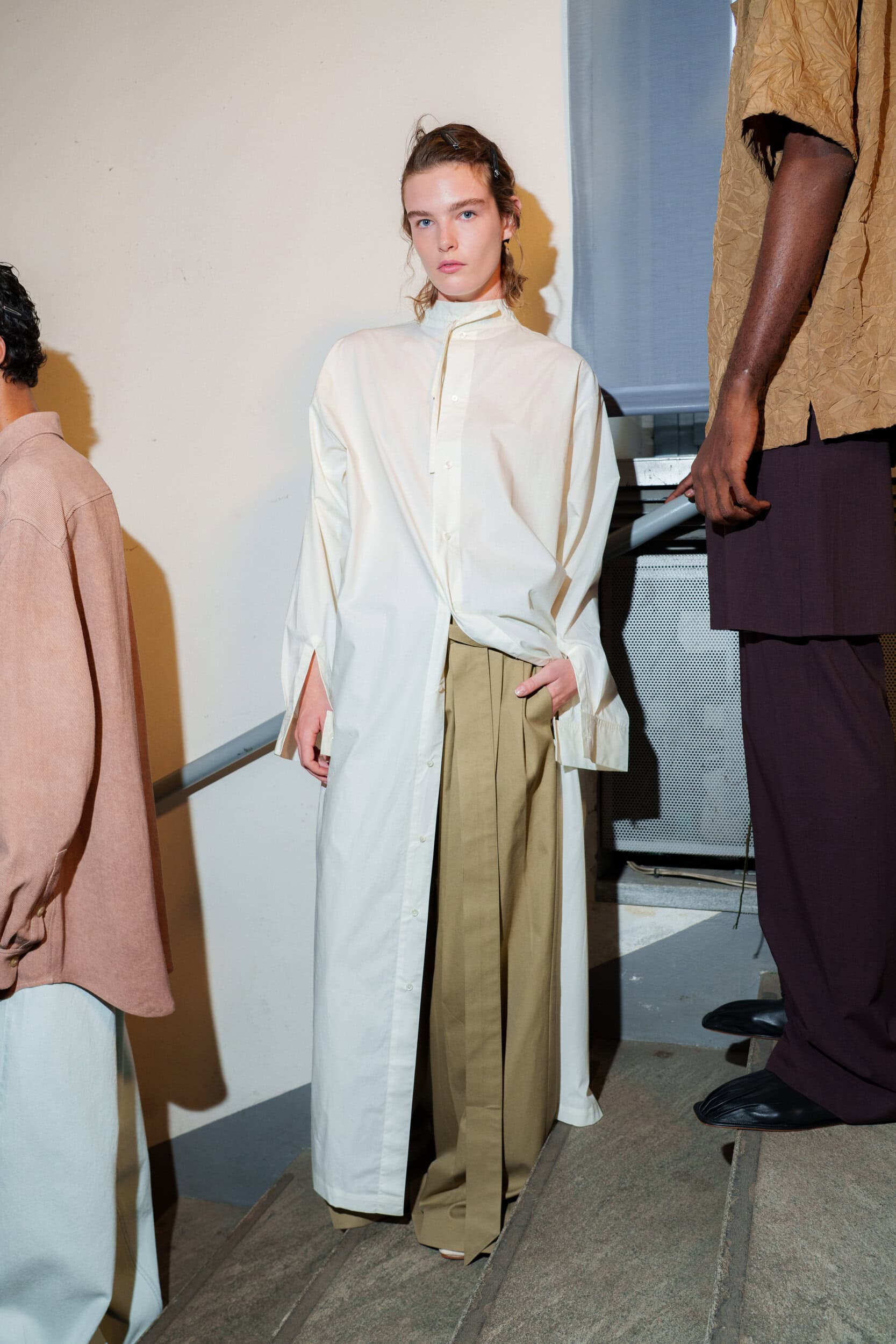 Qasimi Spring 2026 Men's Fashion Show Backstage