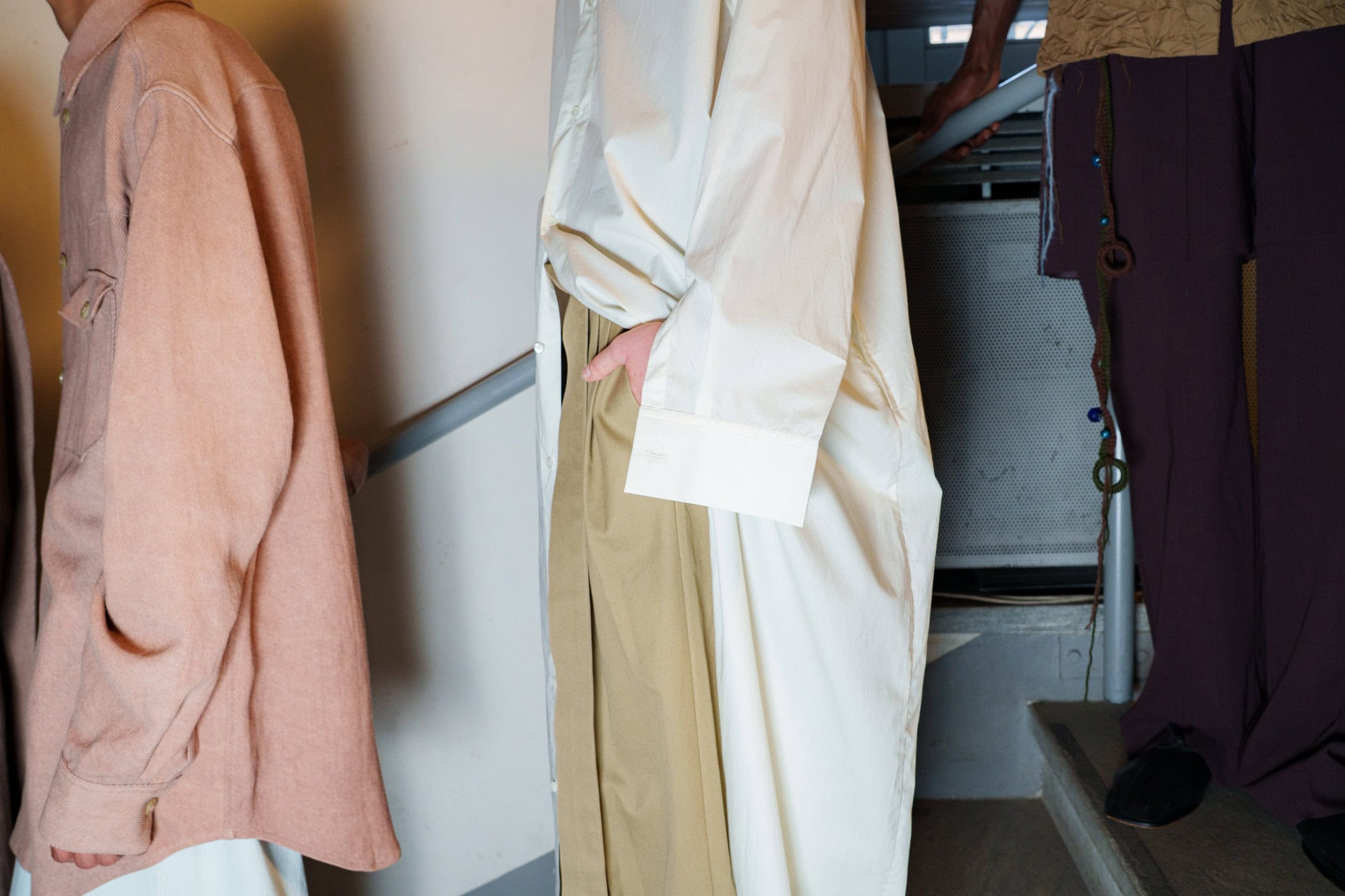 Qasimi Spring 2026 Men's Fashion Show Backstage