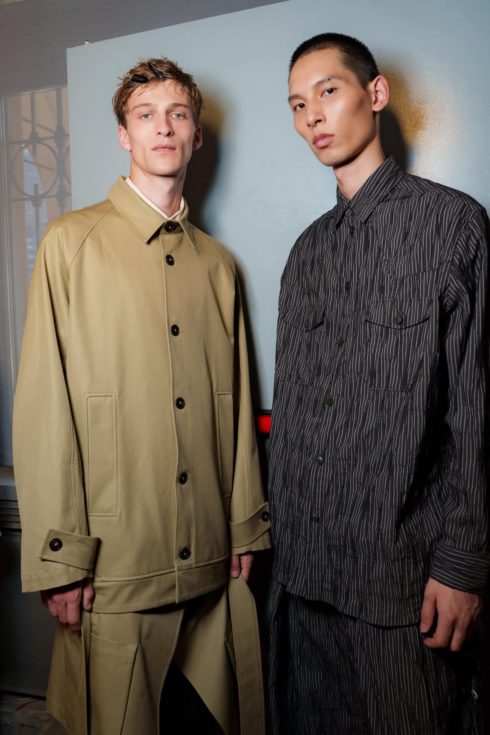 Qasimi Spring 2026 Men's Fashion Show Backstage