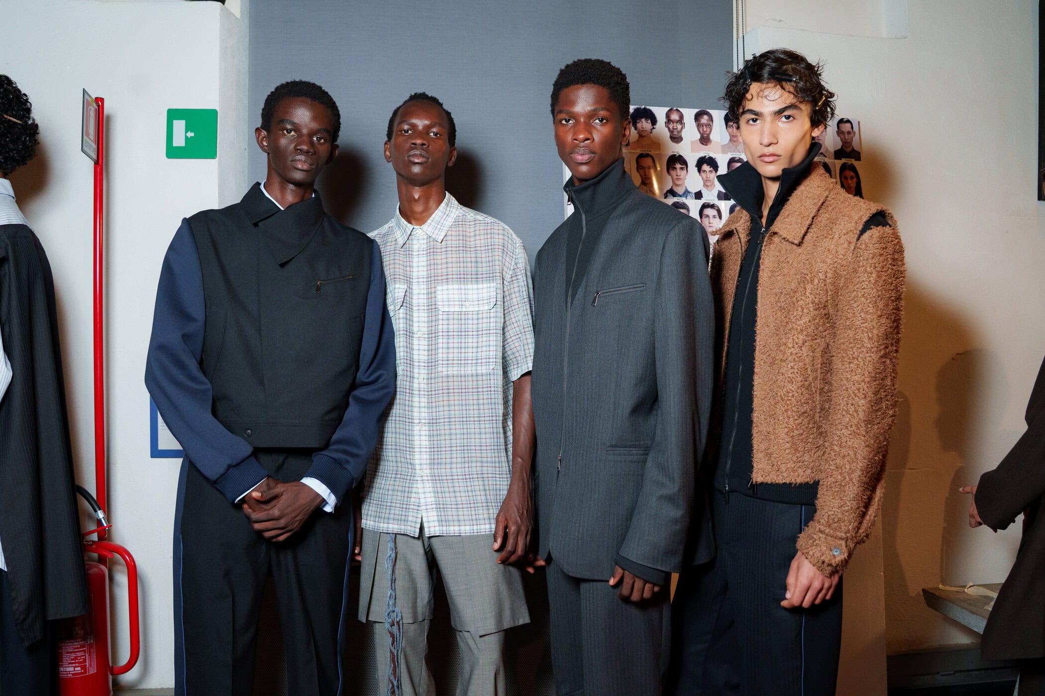 Qasimi Spring 2026 Men's Fashion Show Backstage