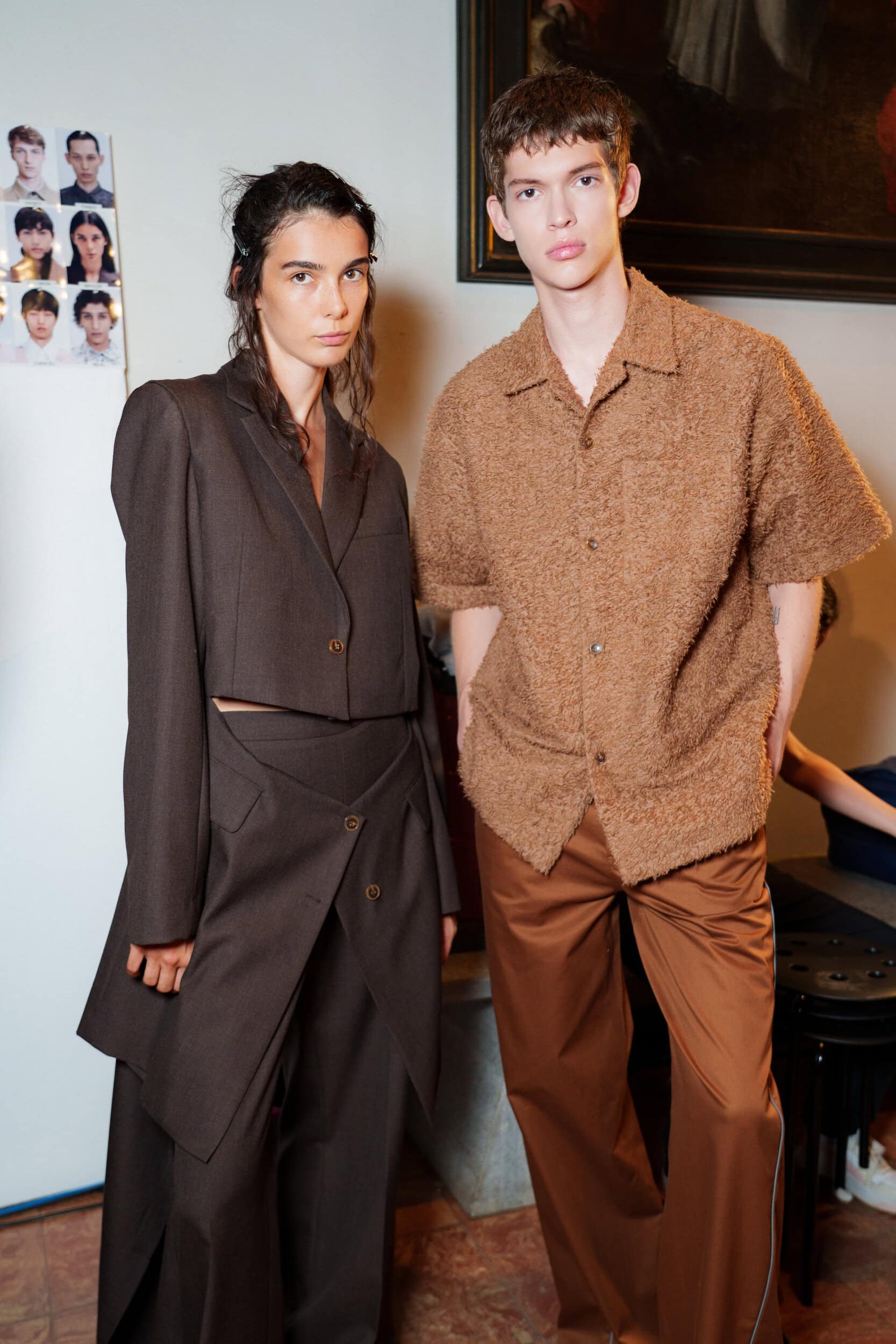 Qasimi Spring 2026 Men's Fashion Show Backstage