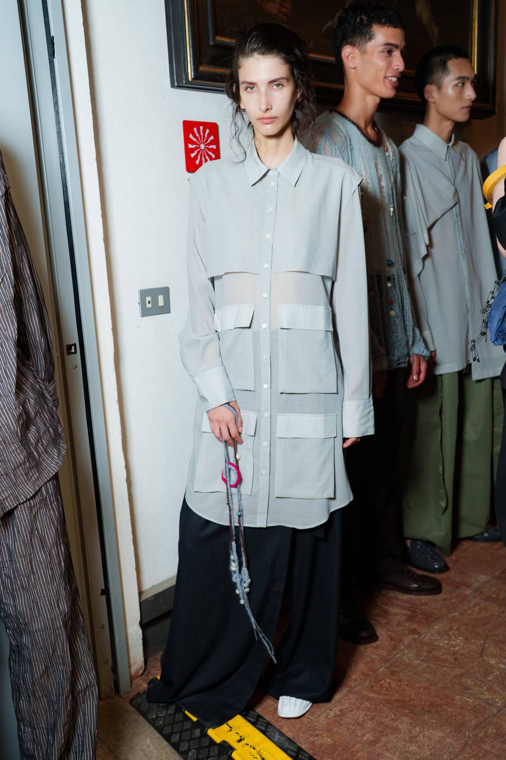 Qasimi Spring 2026 Men's Fashion Show Backstage