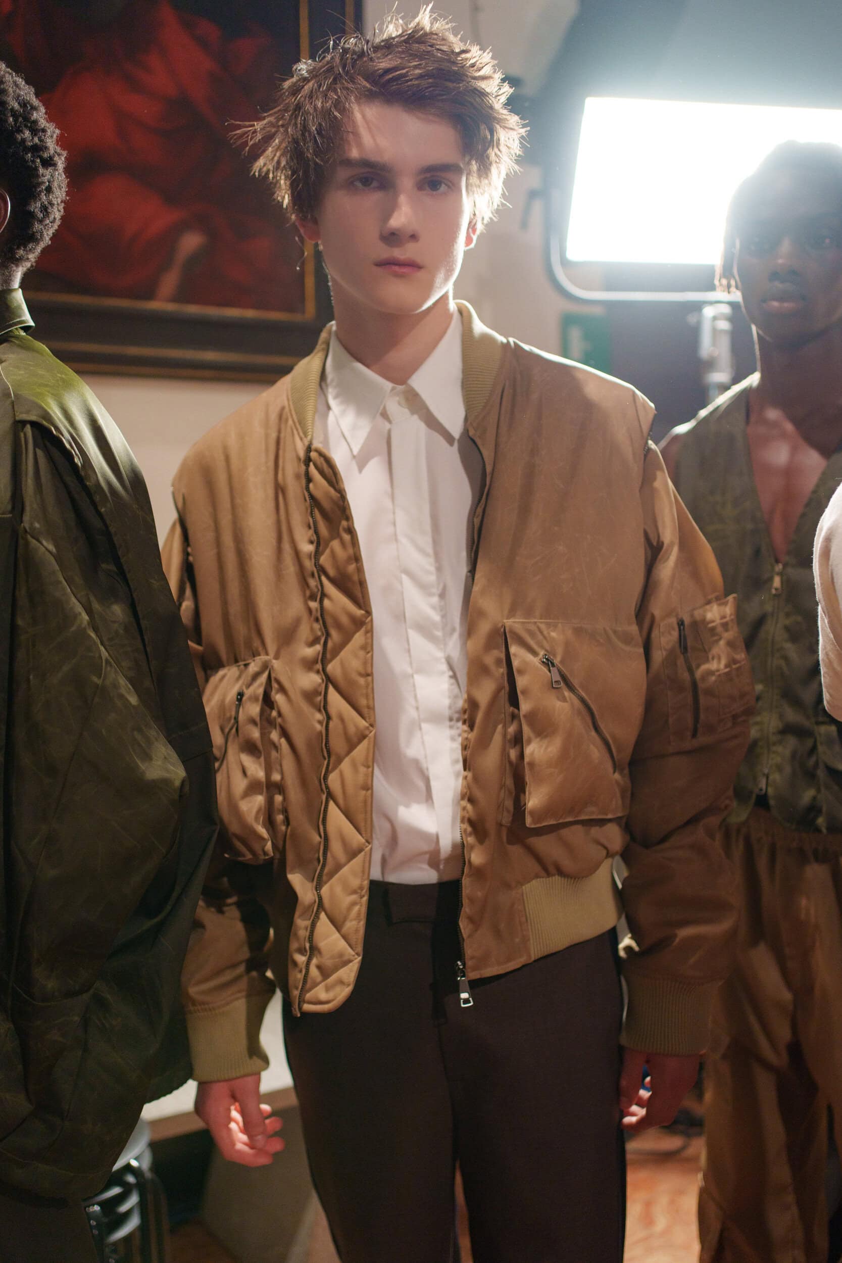 Qasimi Spring 2026 Men's Fashion Show Backstage