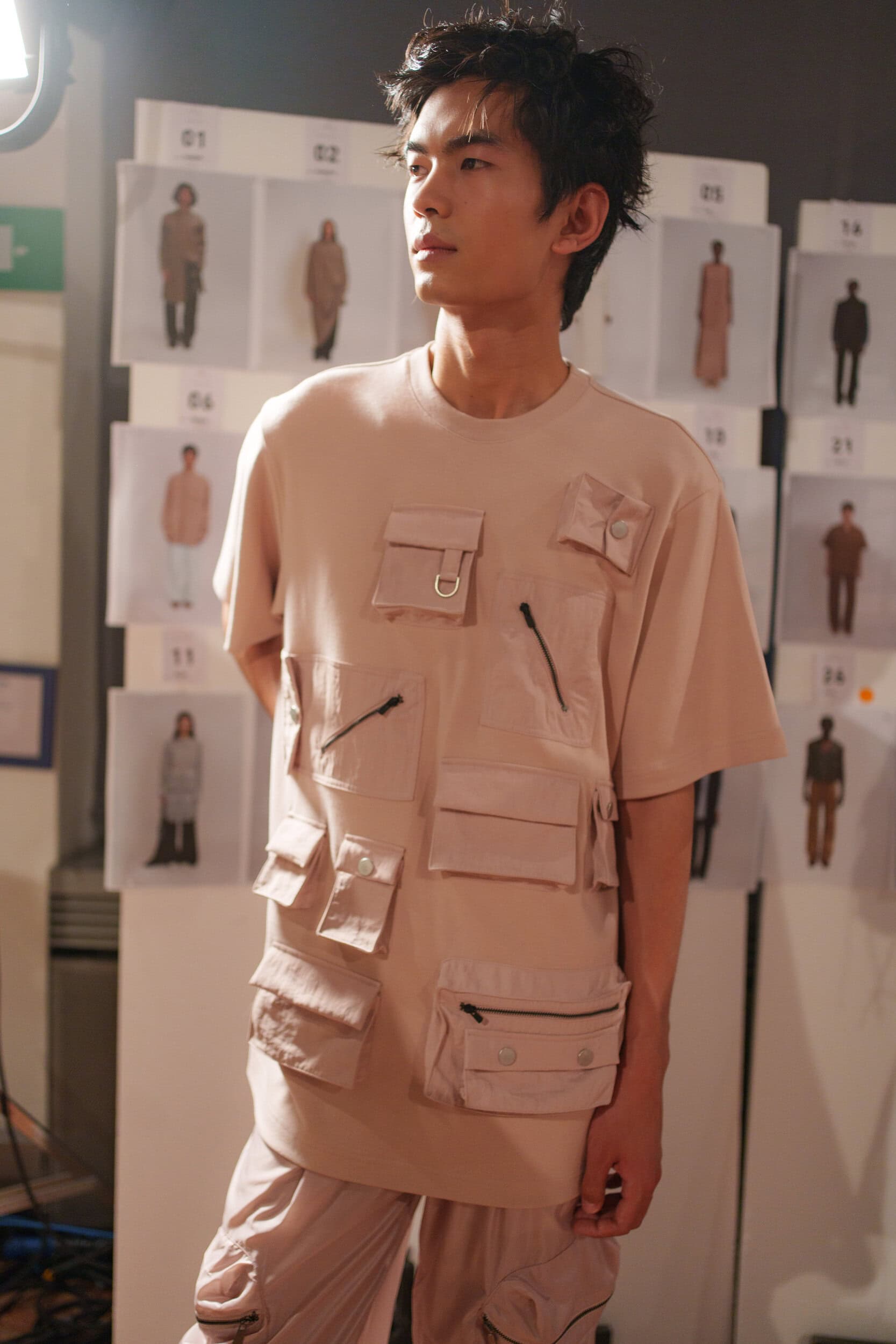 Qasimi Spring 2026 Men's Fashion Show Backstage