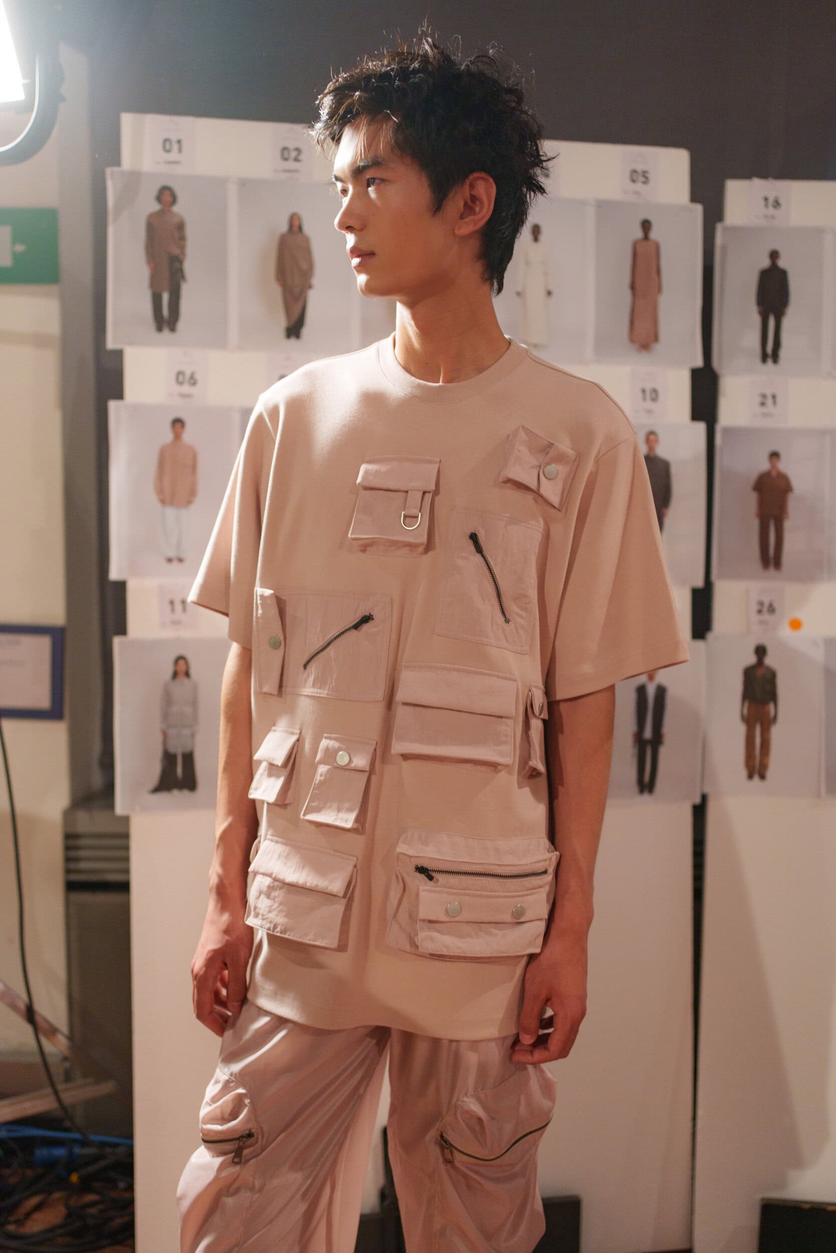 Qasimi Spring 2026 Men's Fashion Show Backstage