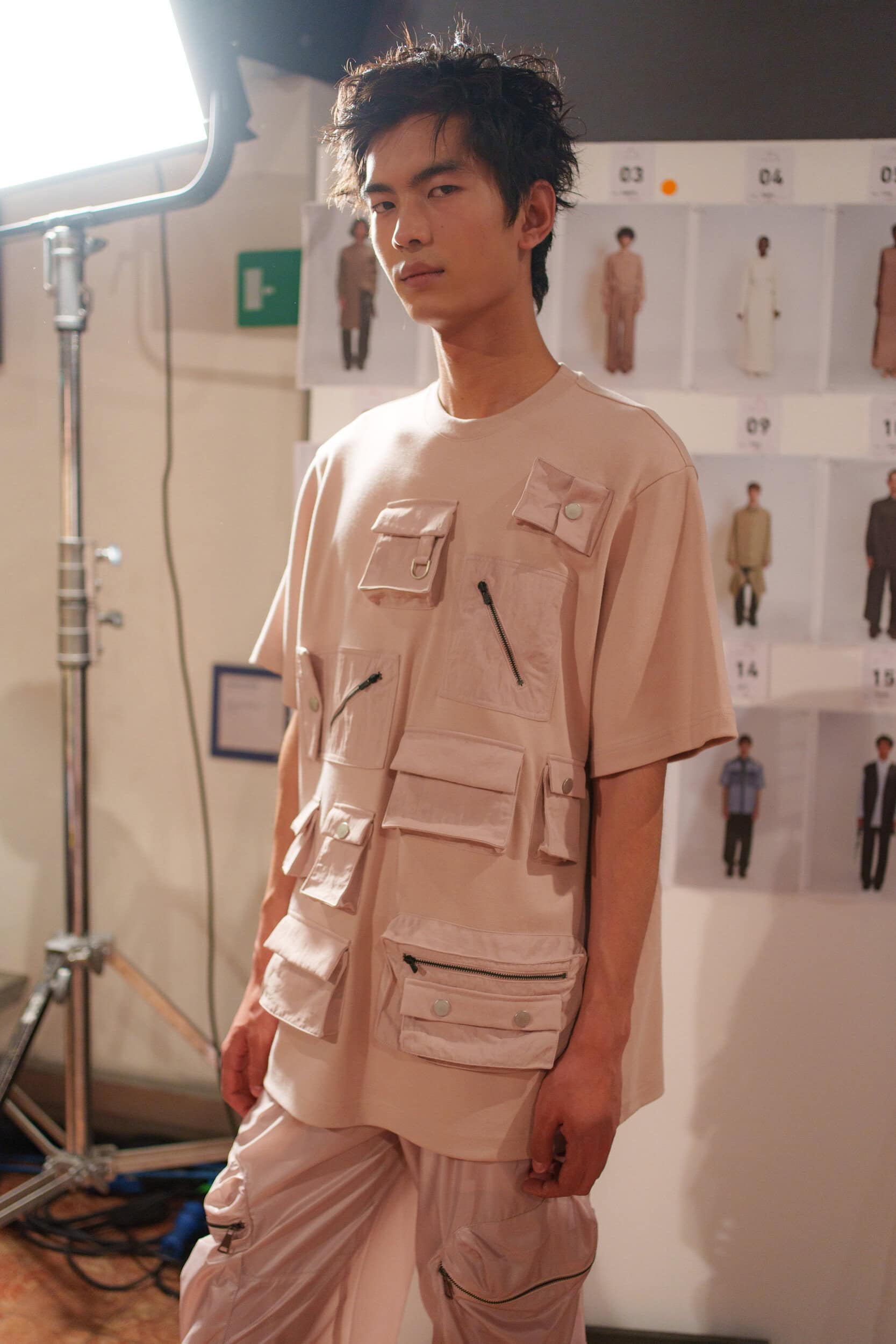Qasimi Spring 2026 Men's Fashion Show Backstage