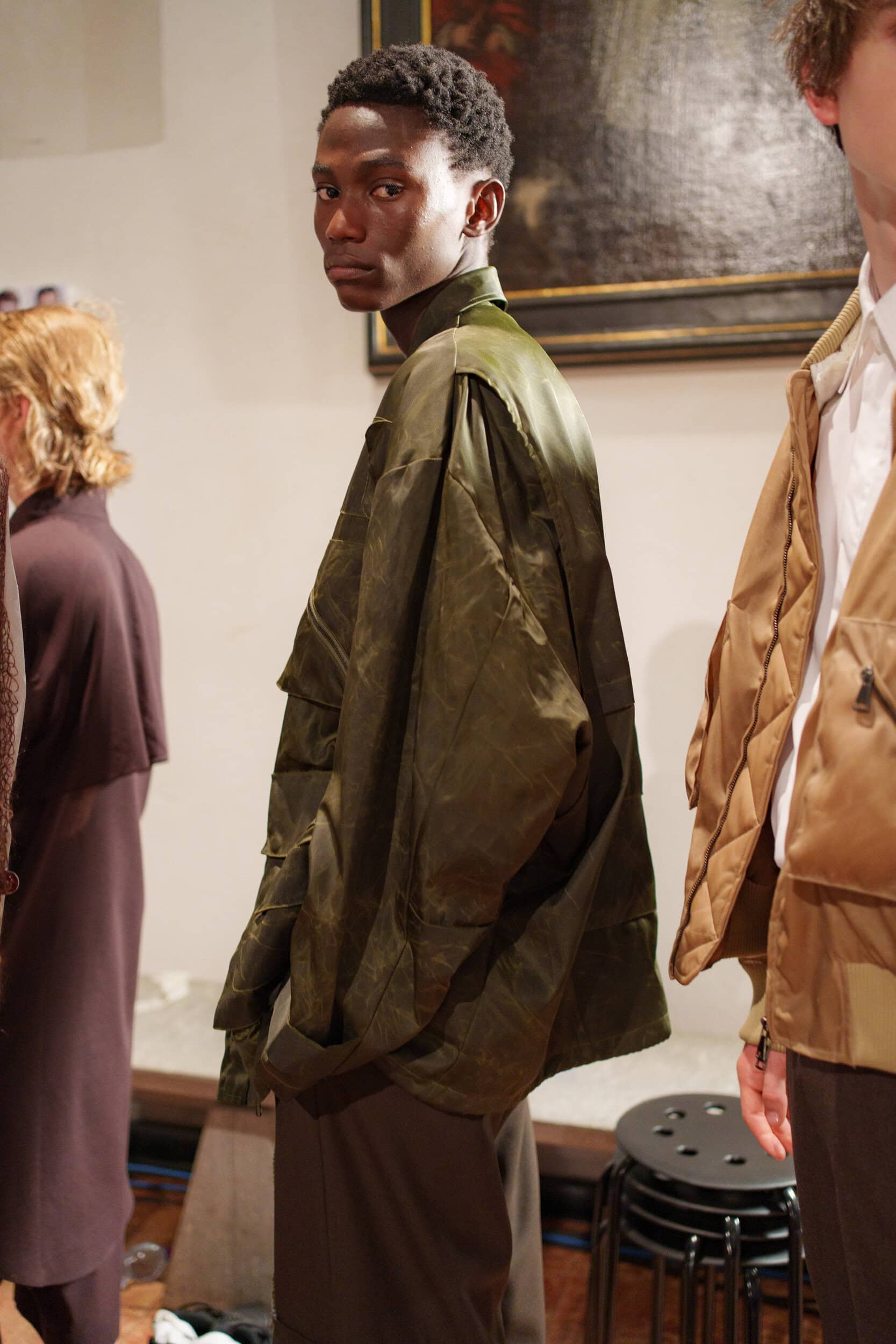 Qasimi Spring 2026 Men's Fashion Show Backstage