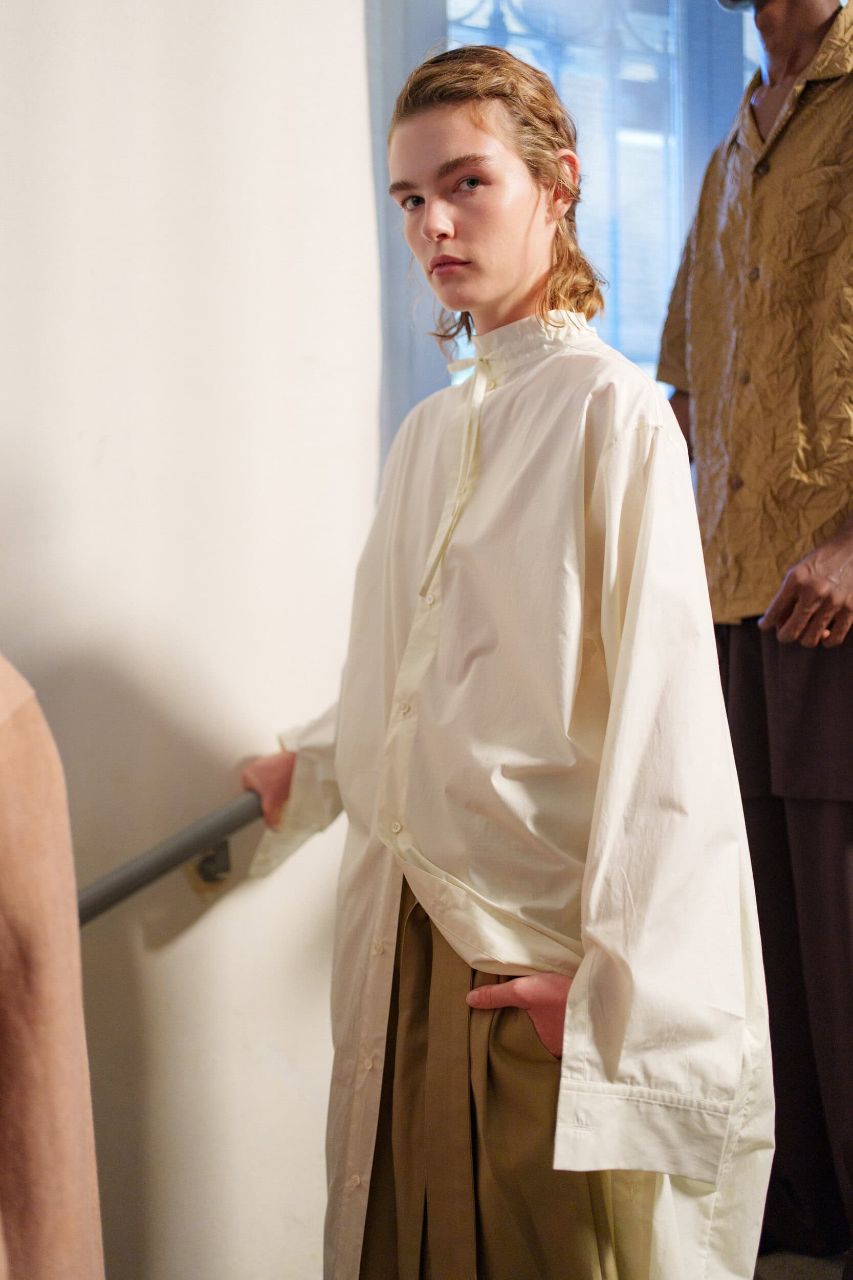 Qasimi Spring 2026 Men's Fashion Show Backstage