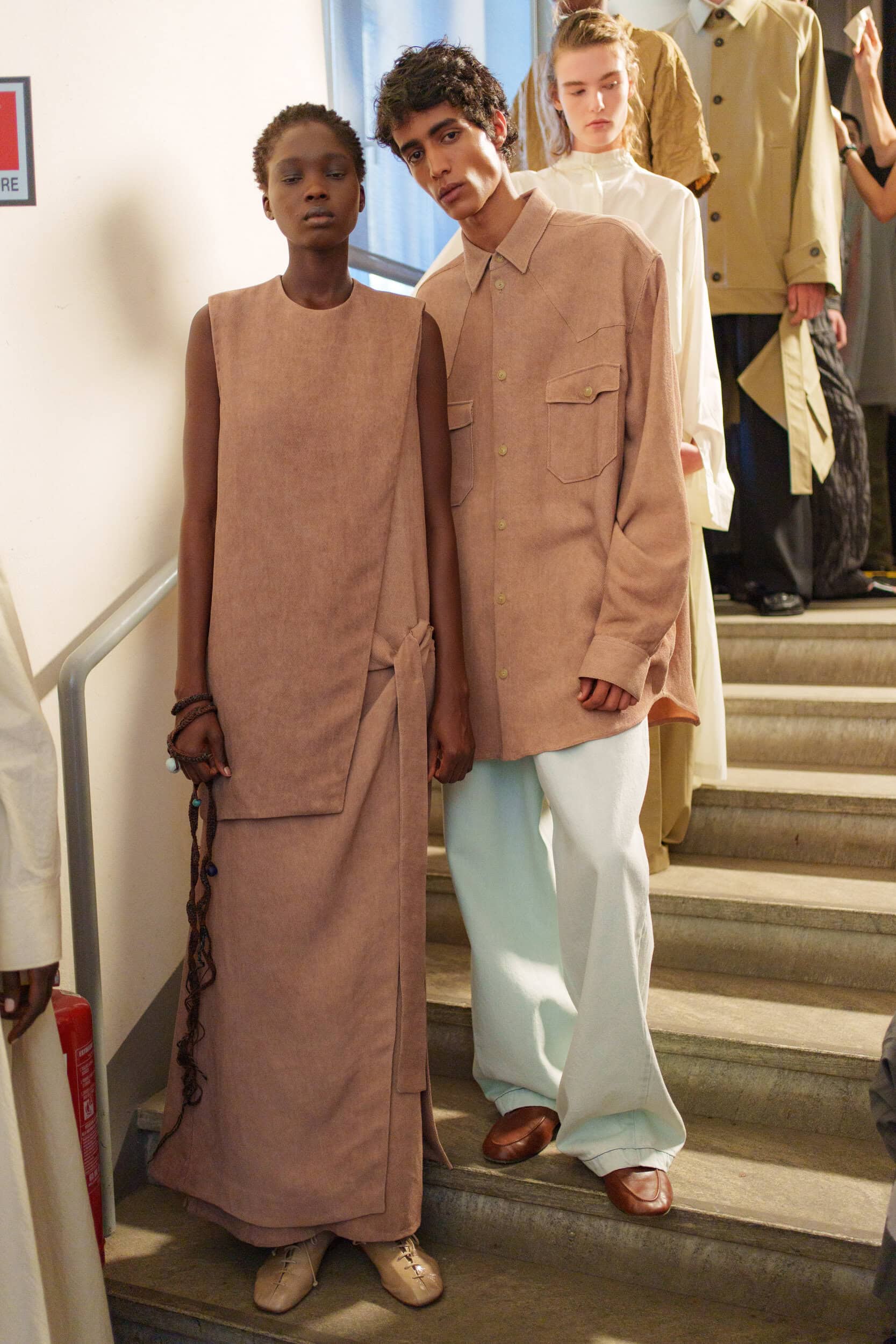 Qasimi Spring 2026 Men's Fashion Show Backstage