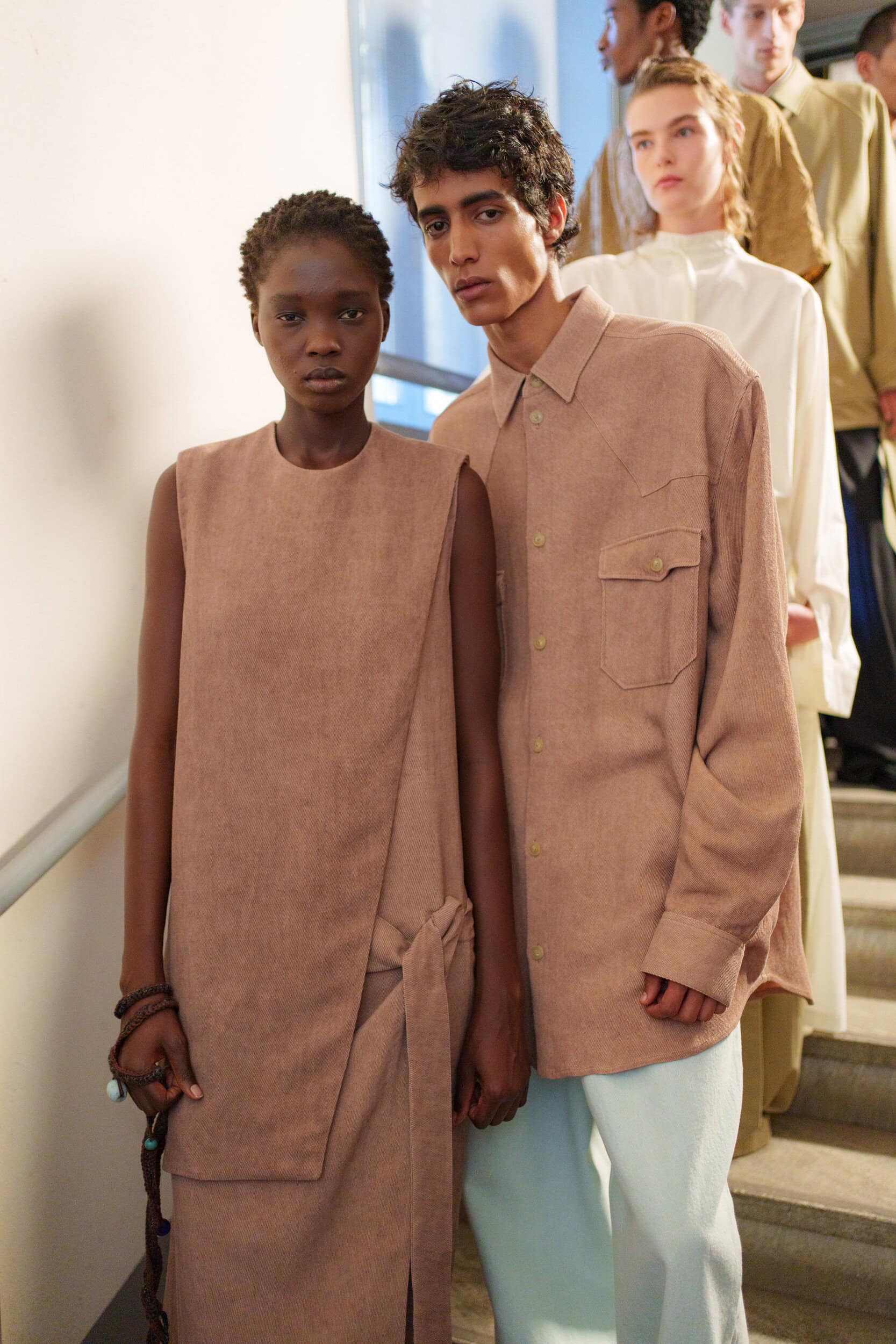 Qasimi Spring 2026 Men's Fashion Show Backstage