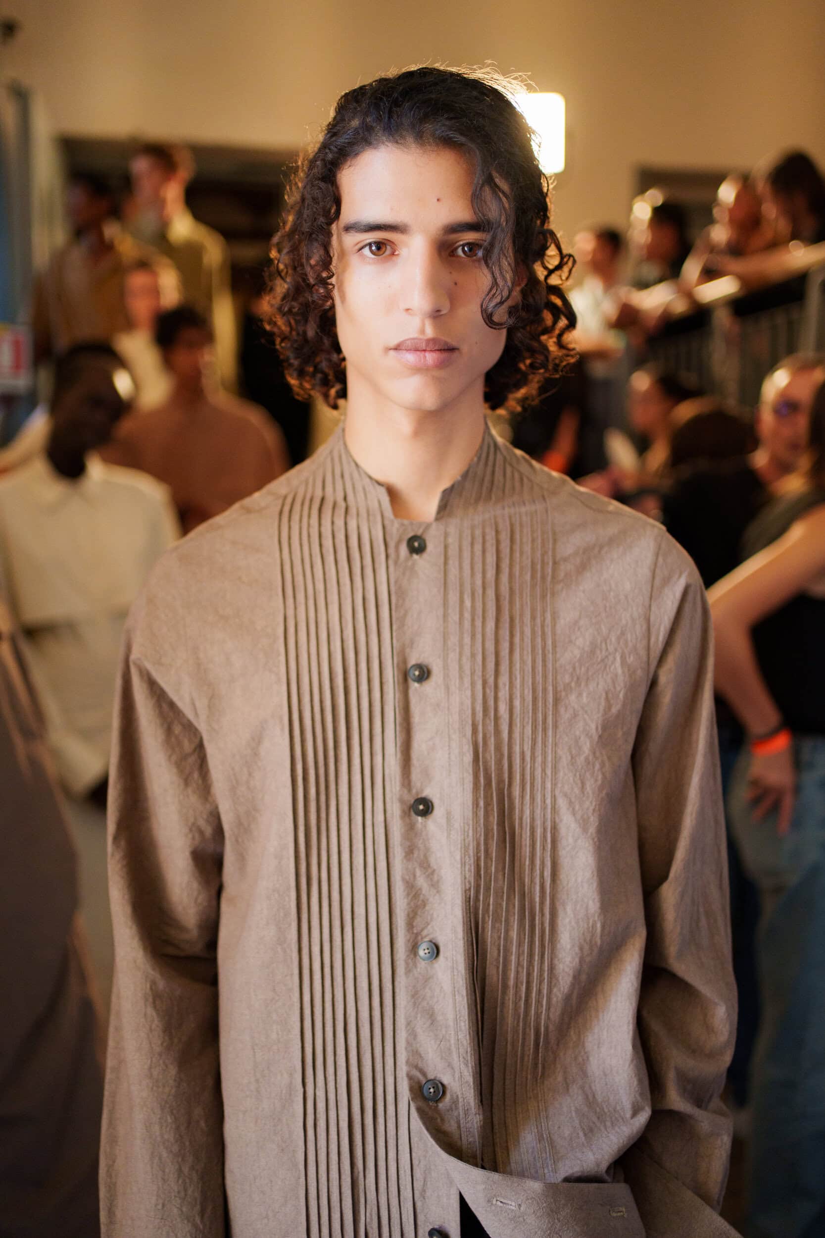 Qasimi Spring 2026 Men's Fashion Show Backstage