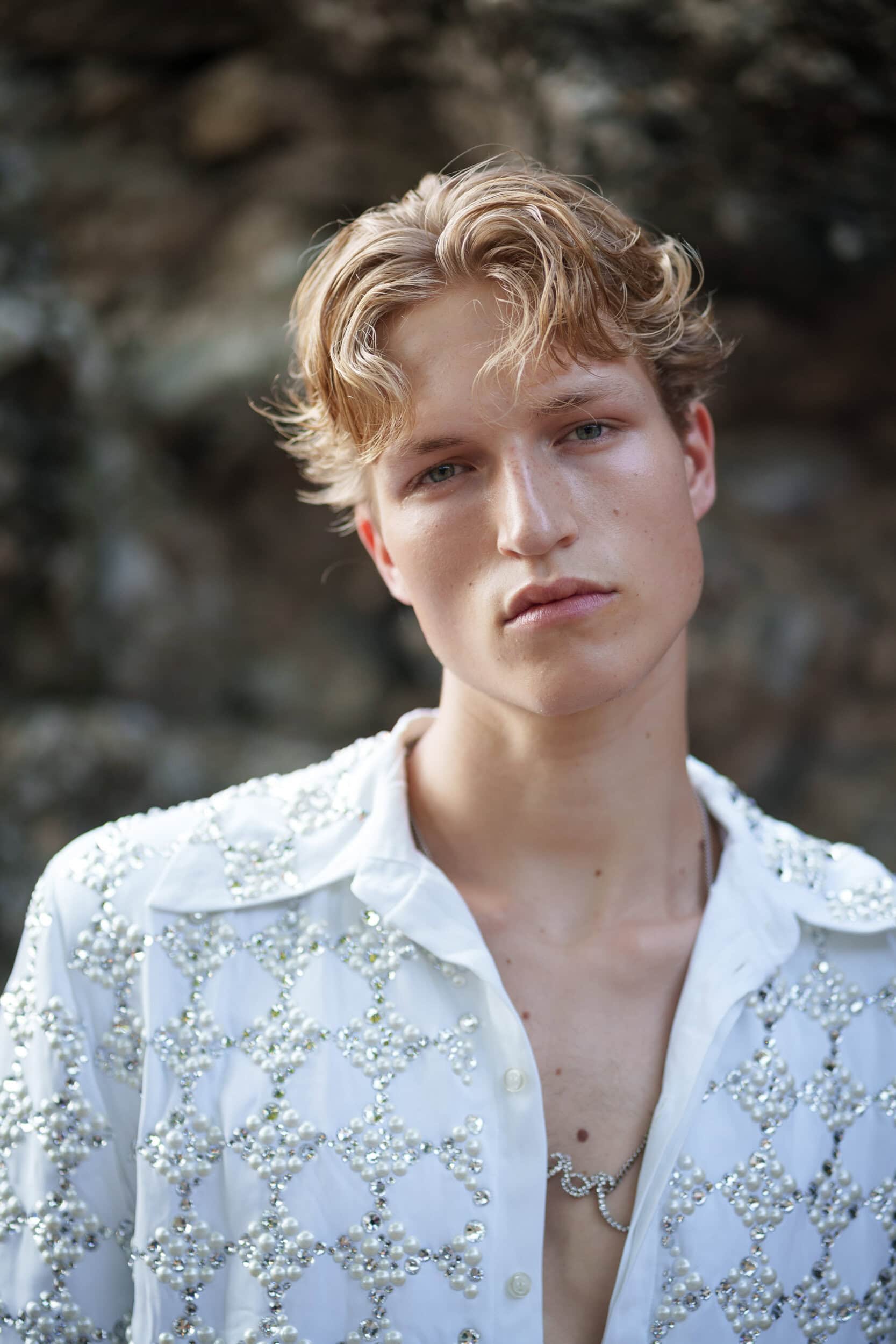 Rowen Rose Spring 2026 Men's Fashion Show Backstage