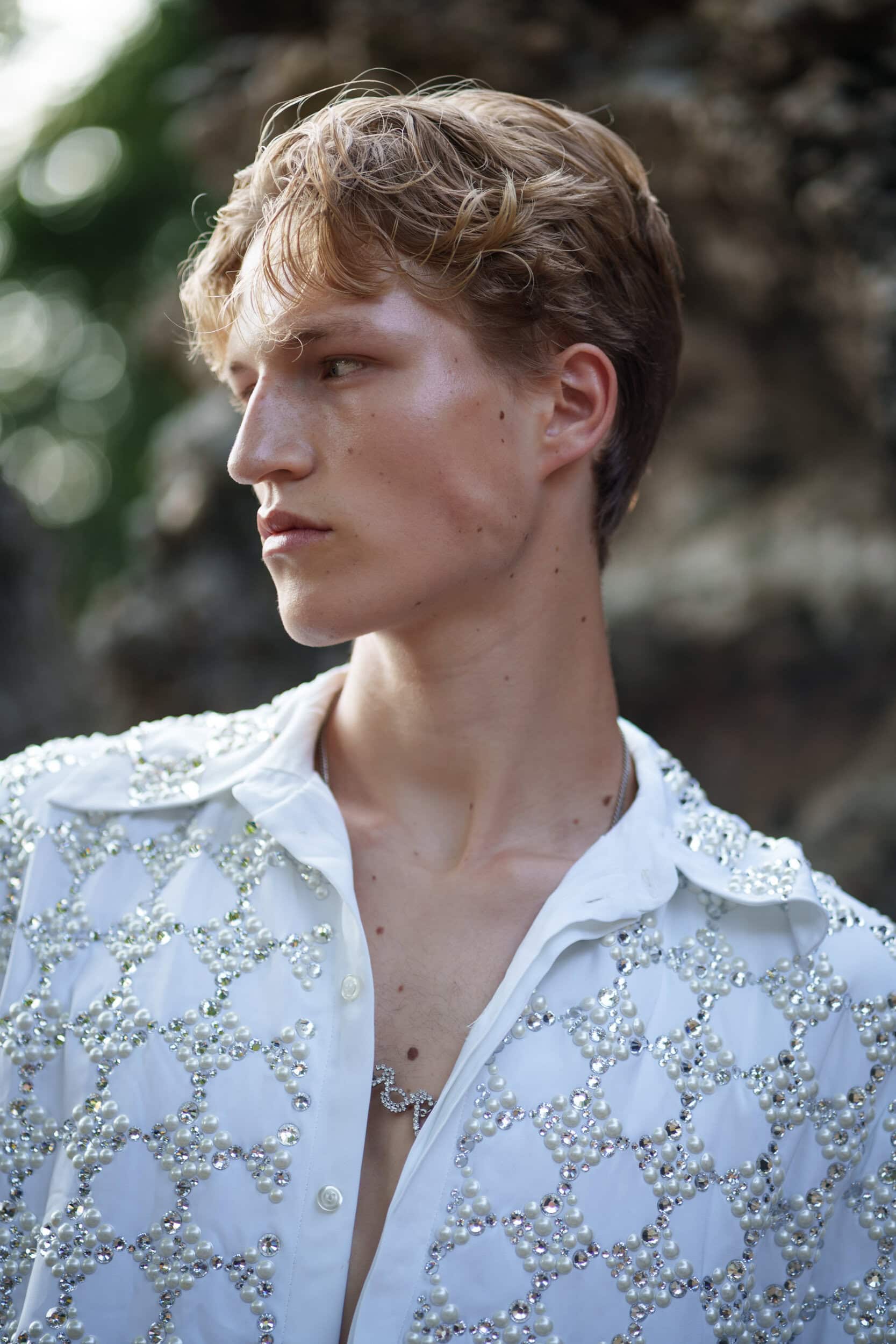 Rowen Rose Spring 2026 Men's Fashion Show Backstage