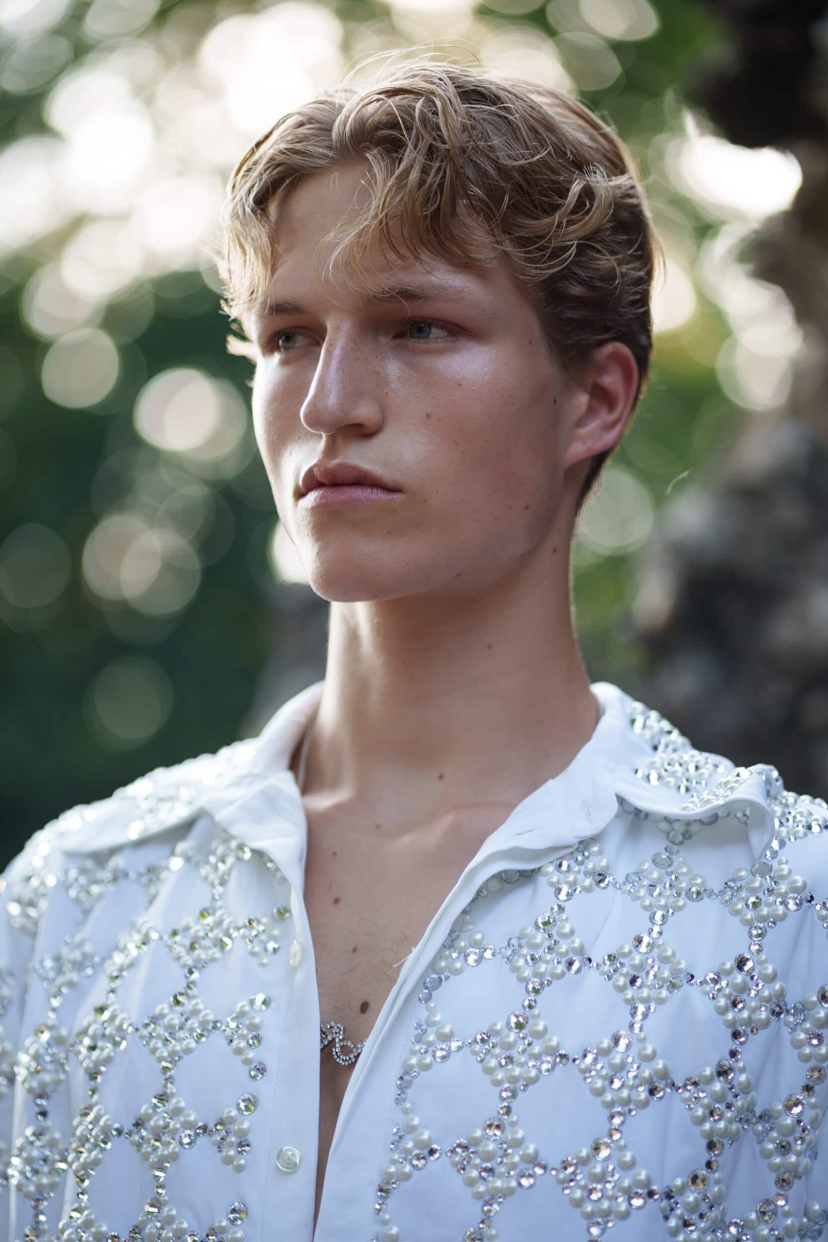 Rowen Rose Spring 2026 Men's Fashion Show Backstage