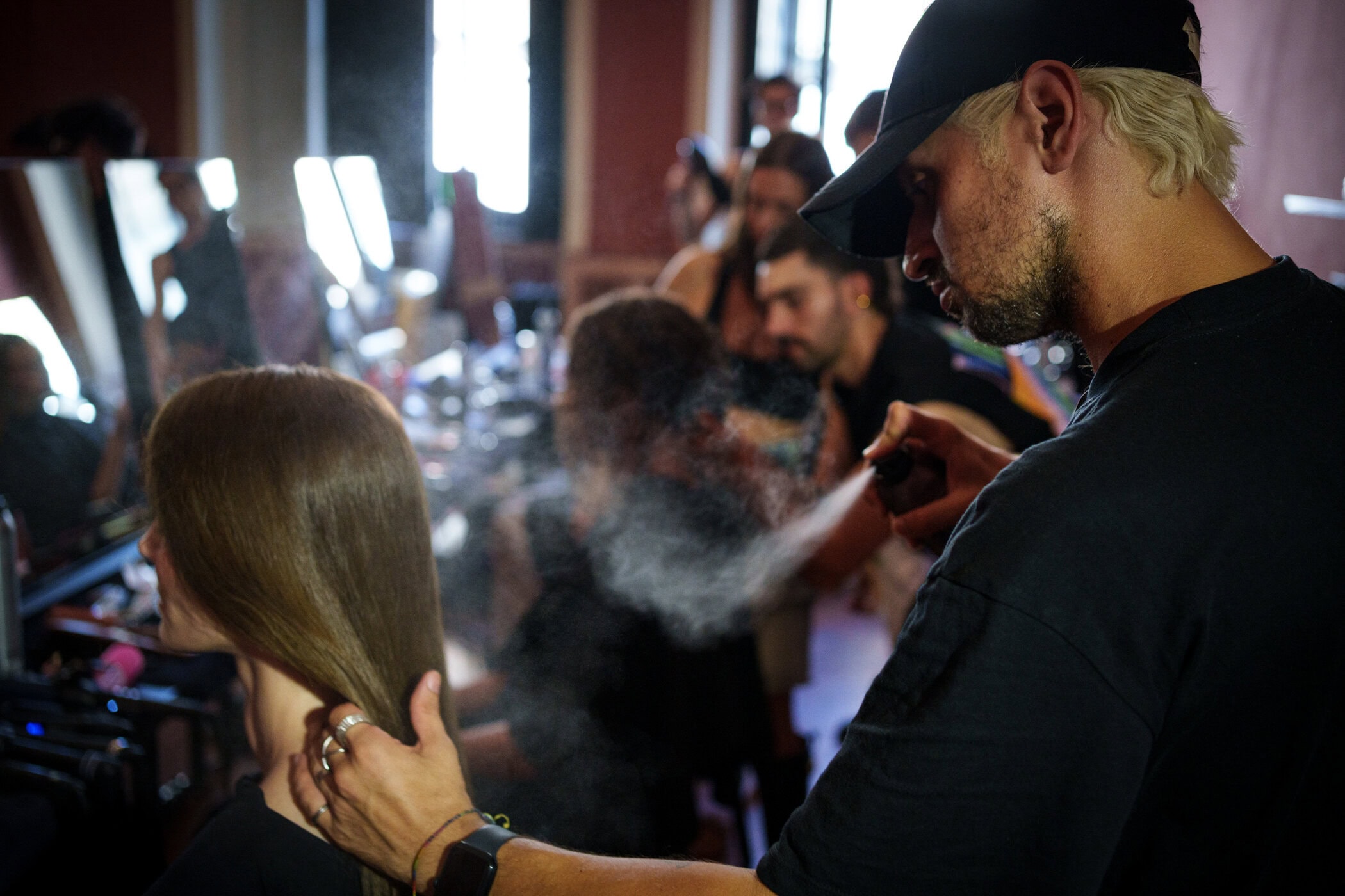 Rowen Rose Spring 2026 Men's Fashion Show Backstage